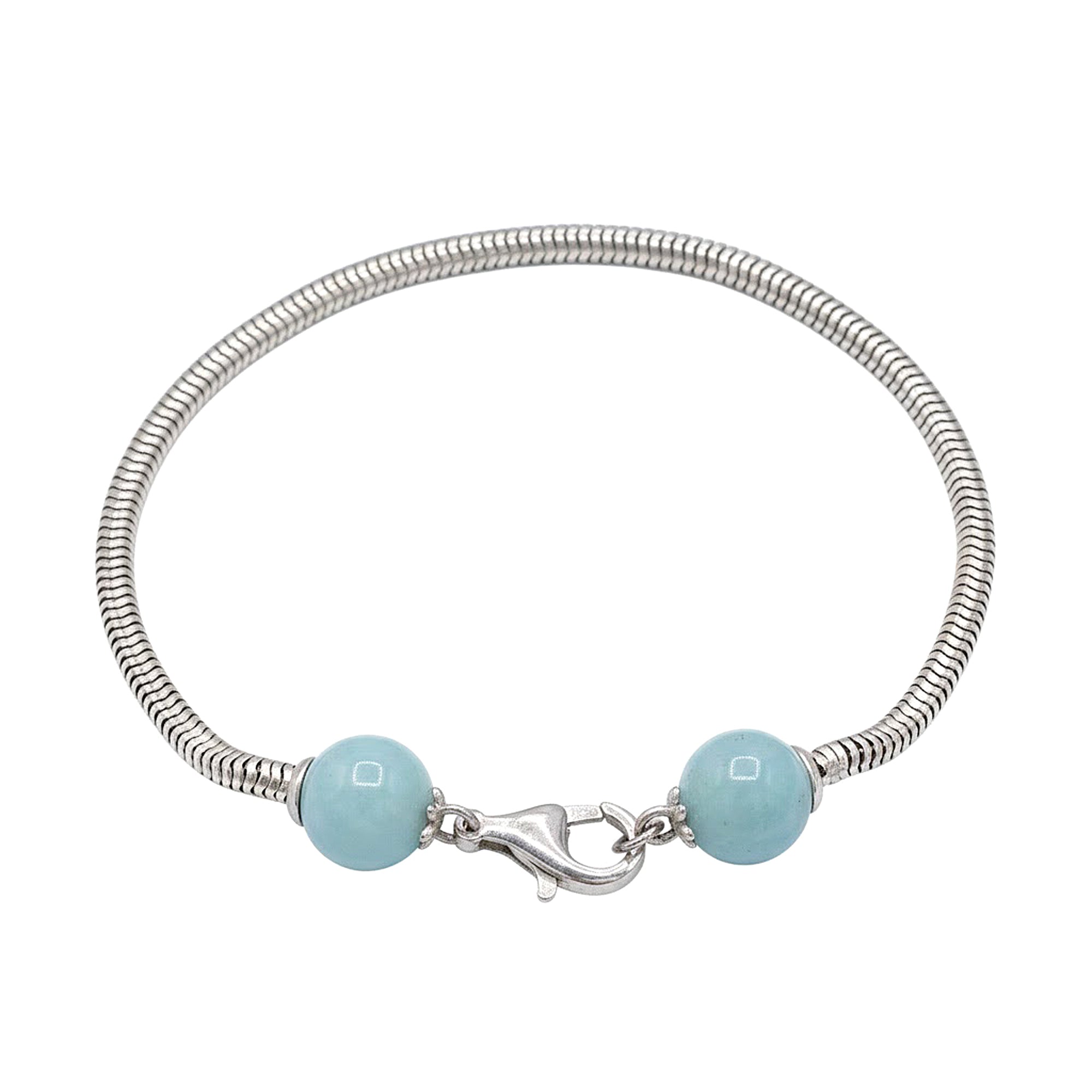 Gems en Vogue Choice of Gemstone Charm Bracelet