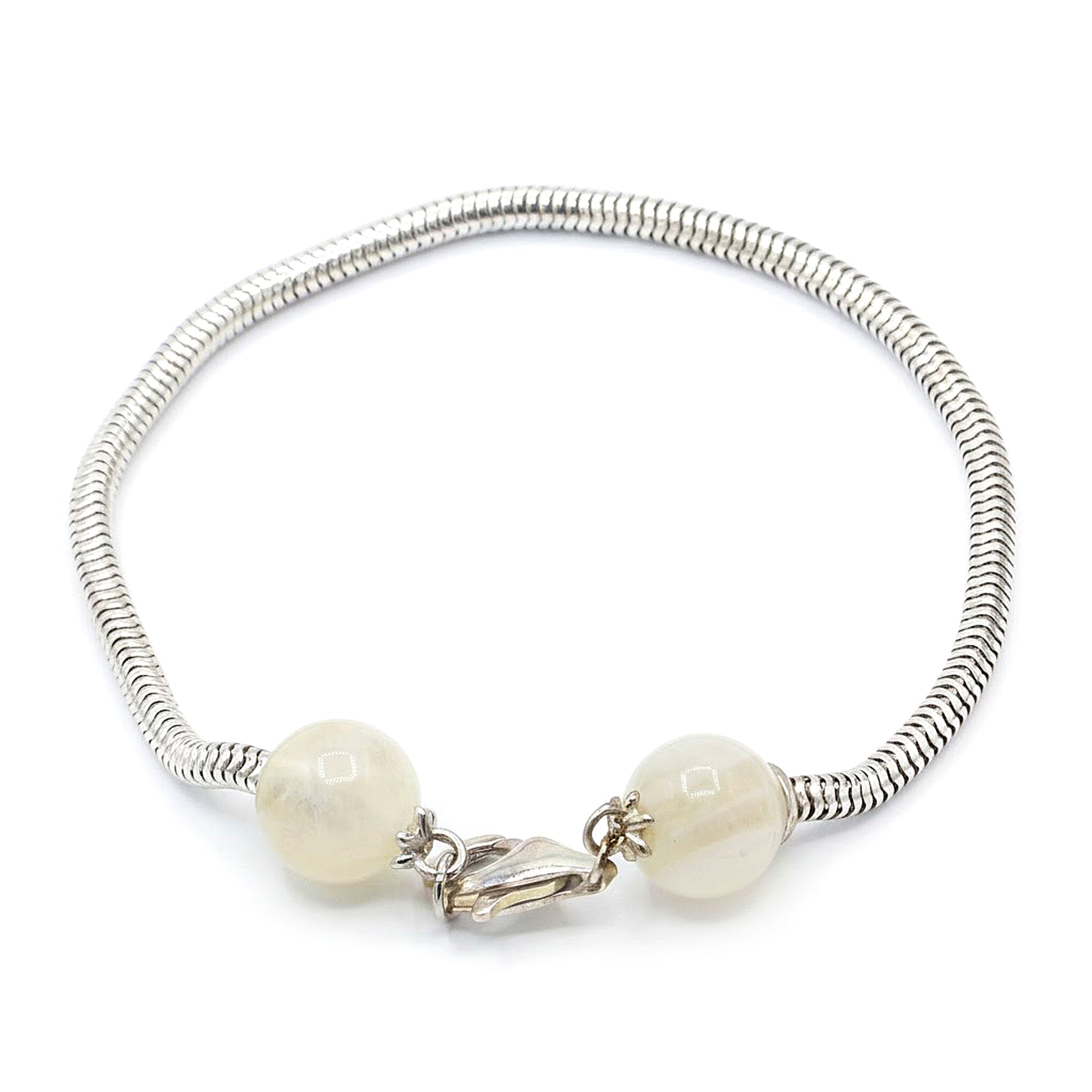 Gems en Vogue Choice of Gemstone Charm Bracelet