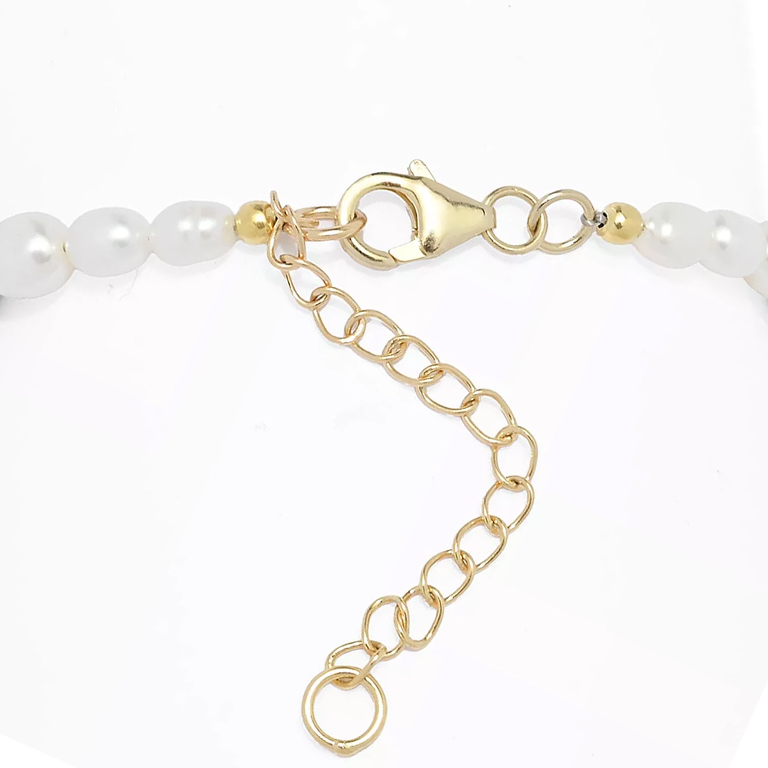 Gems en Vogue Opaque Emerald & Cultured Pearl Heart Bracelet