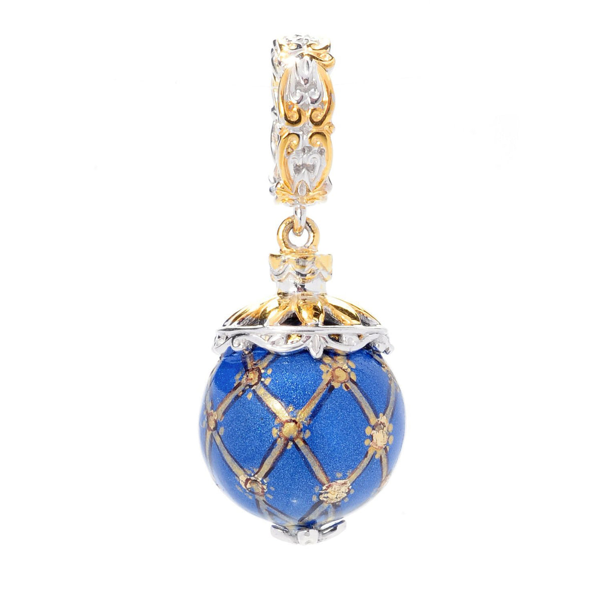 Gems en Vogue Breloque Pendentif Médaillon Agate Blanche