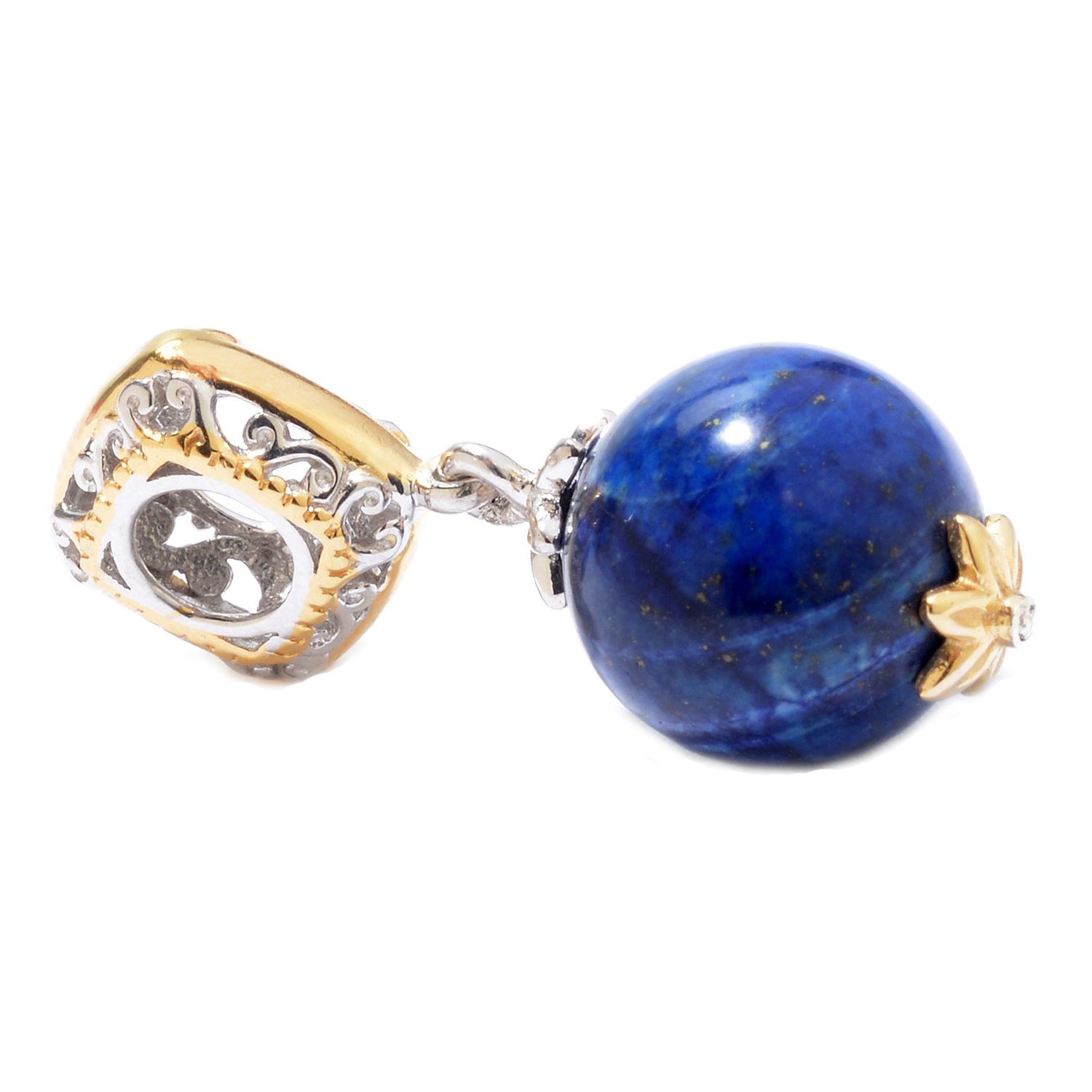 Gems en Vogue Lapis Bead Charm