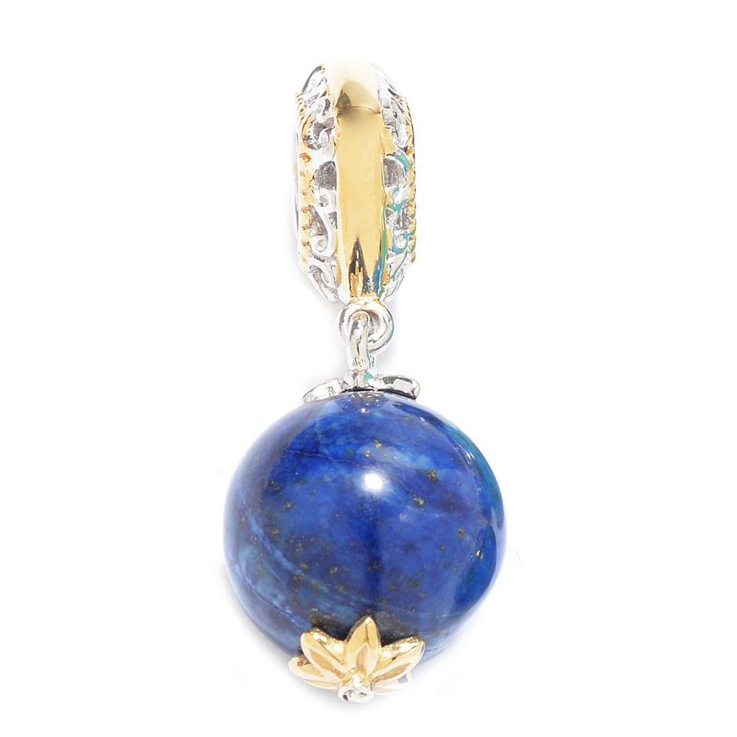 Gems en Vogue Lapis Bead Charm