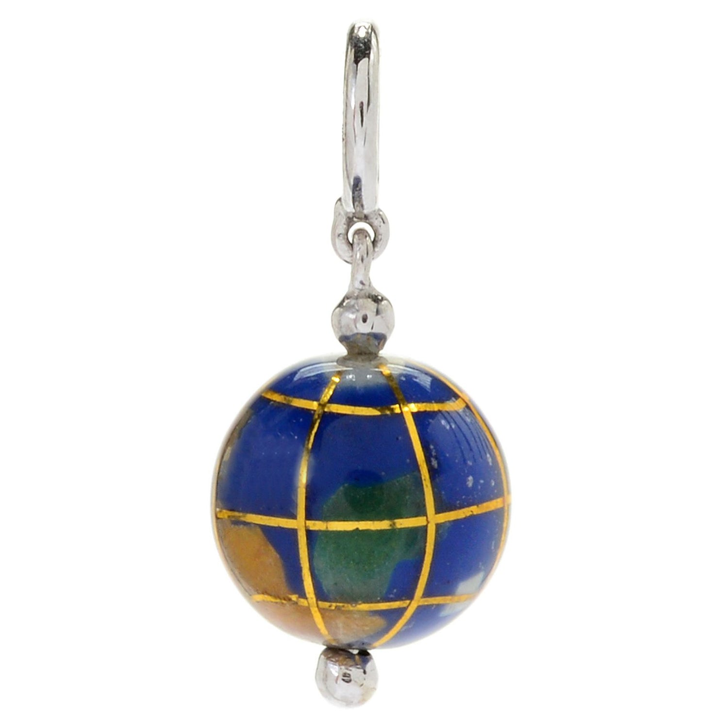 Gems en Vogue Globe Bead Charm