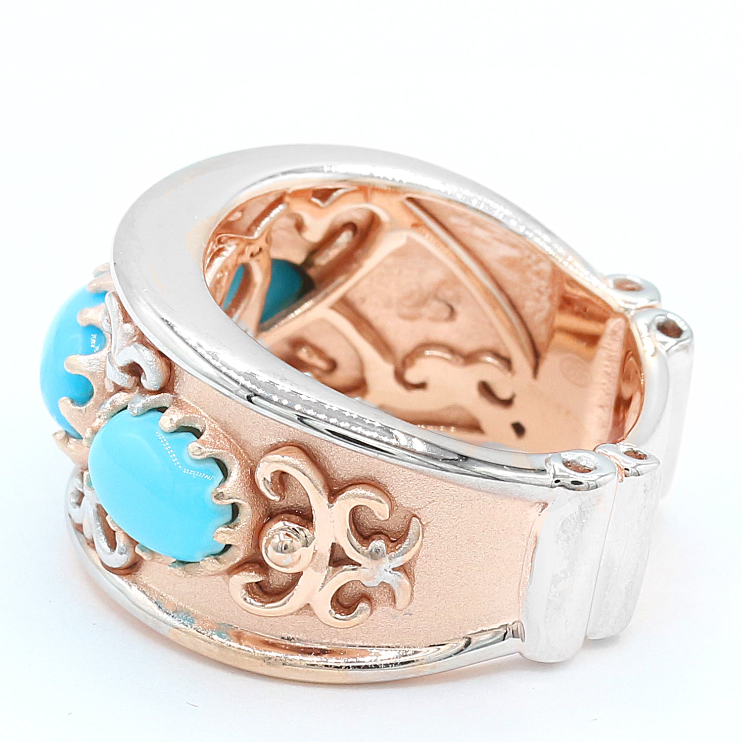 Gems en Vogue Kingman Turquoise Ring CANNOT BE RESIZED