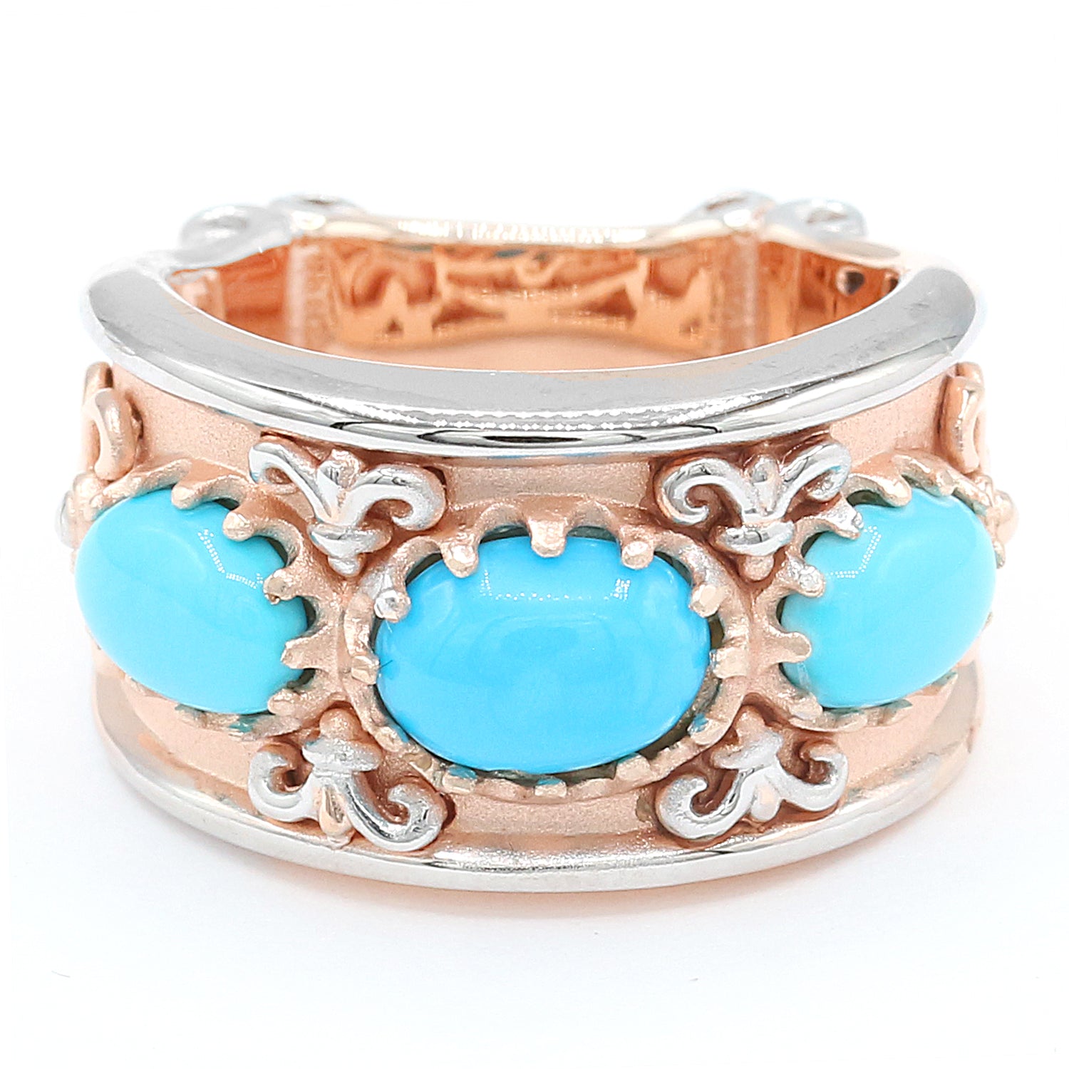 Gems en Vogue Kingman Turquoise Ring CANNOT BE RESIZED