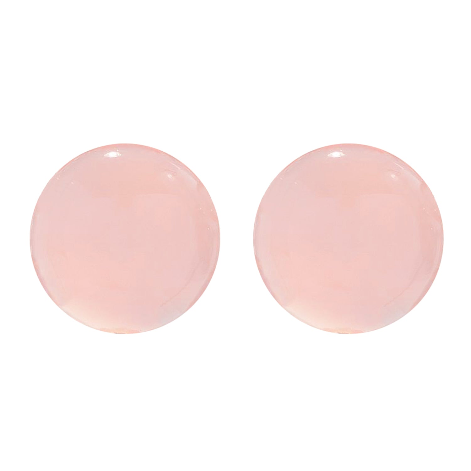 Gems en Vogue Choice of Color Chalcedony Stud Earrings