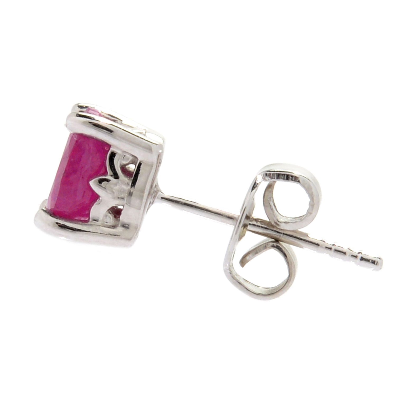 Gems en Vogue 0.52ctw Choice of Round Precious Gemstones Stud Earrings