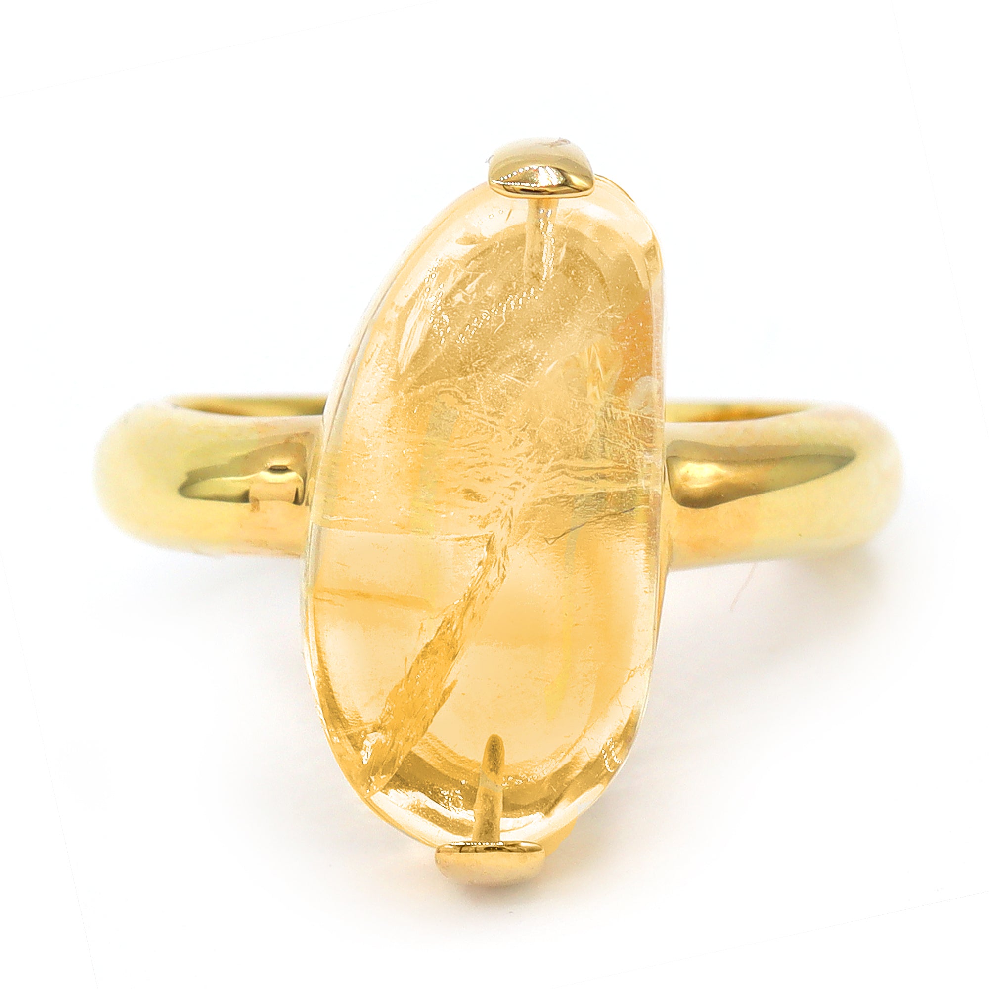 Gems en Vogue Special Cut Citrine Ring