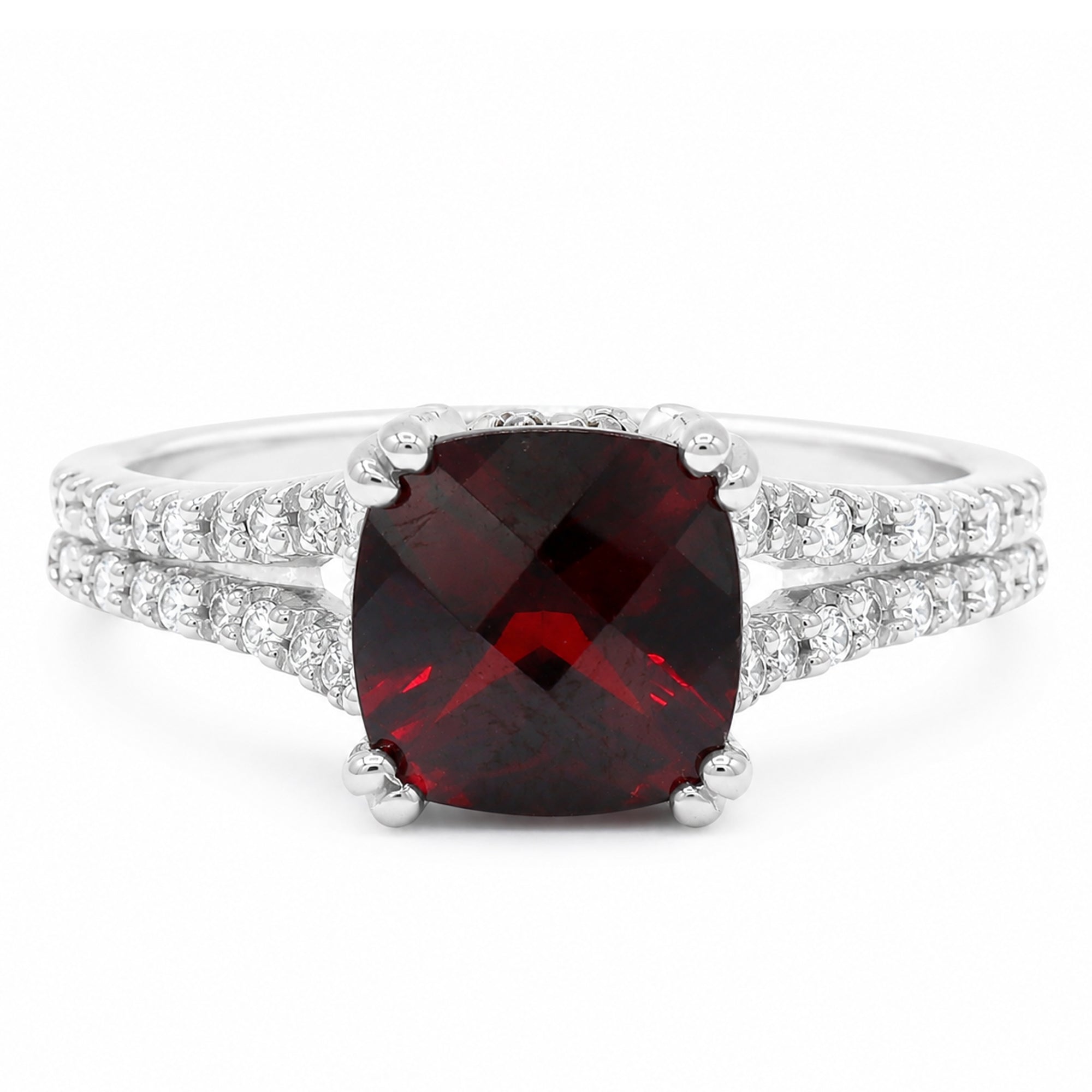 Michael's Classics Garnet Ring