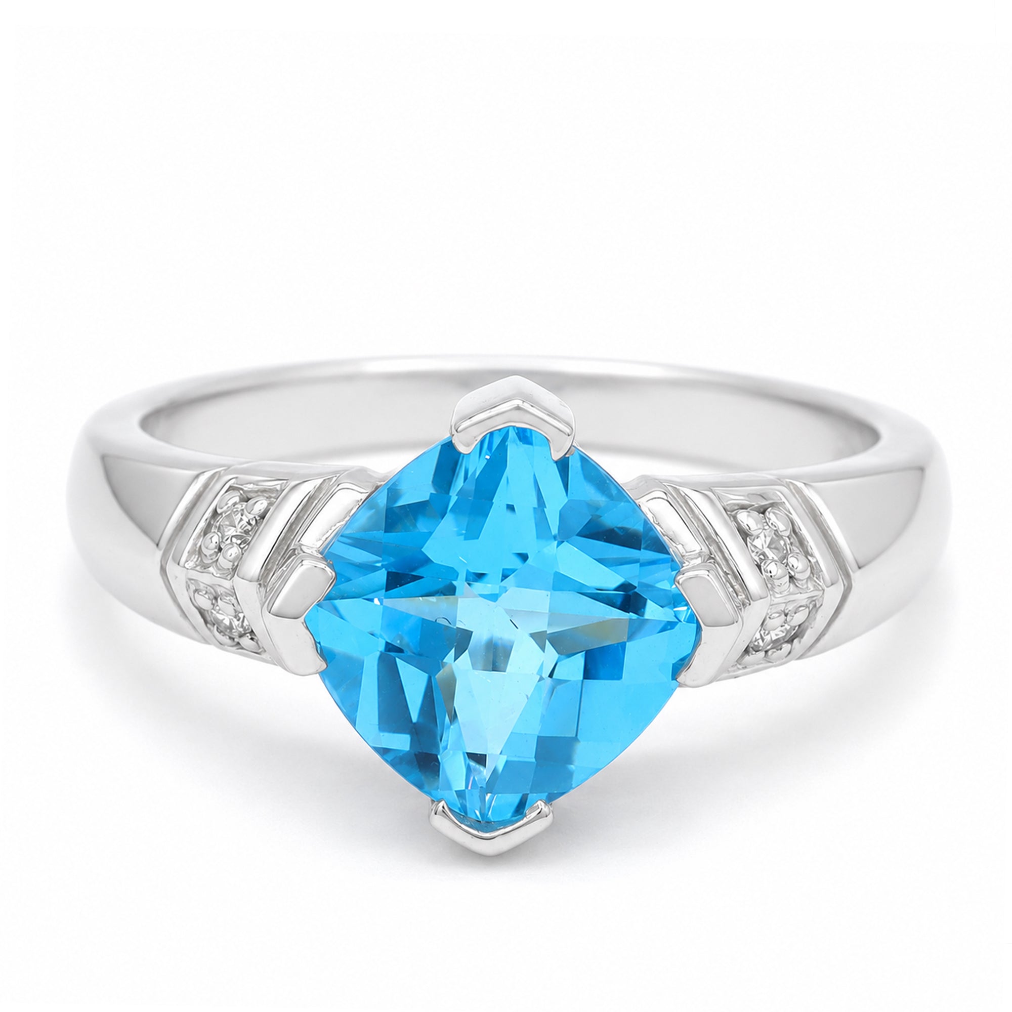 Michael's Classics Blue Topaz Ring