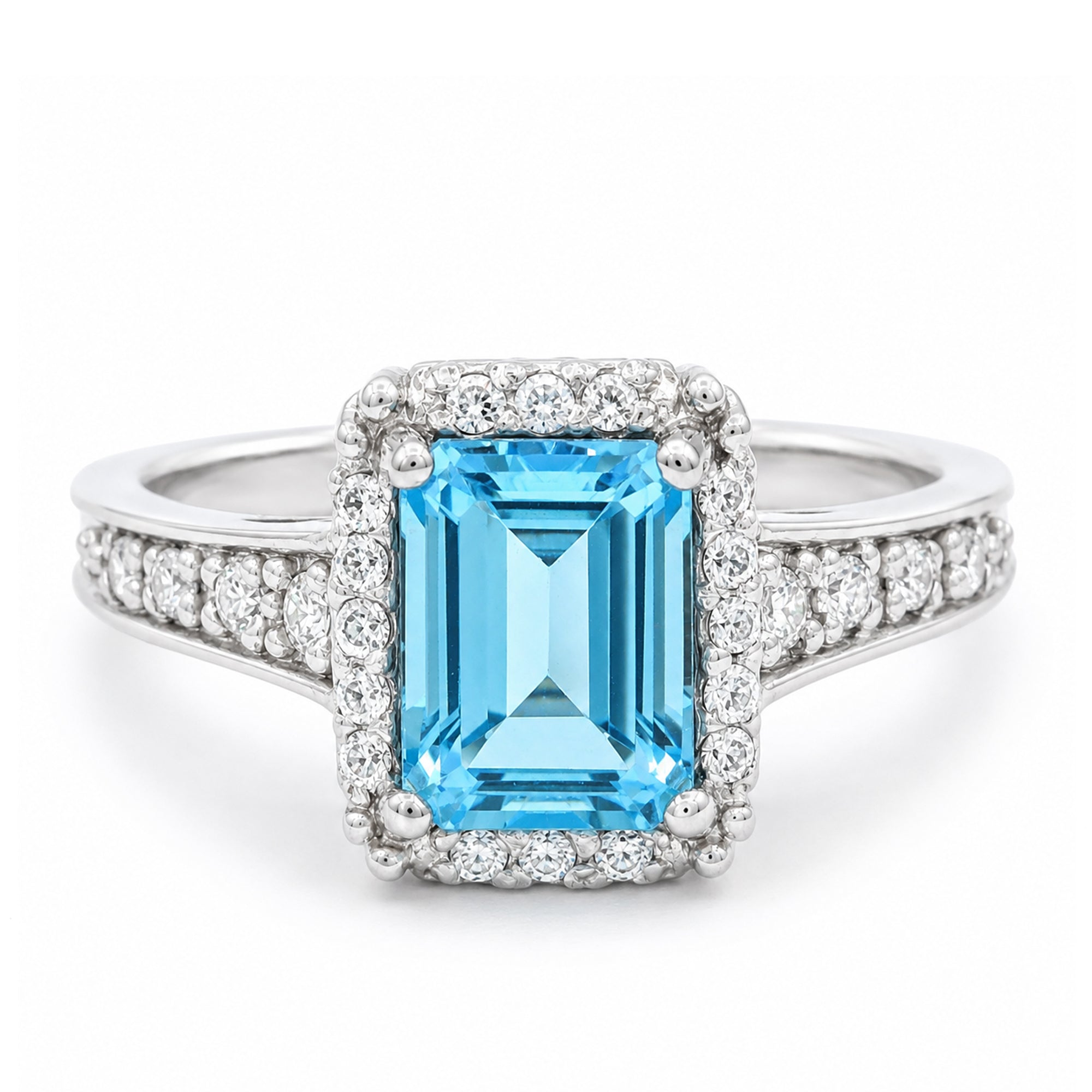 Michael's Classics Blue Topaz Ring