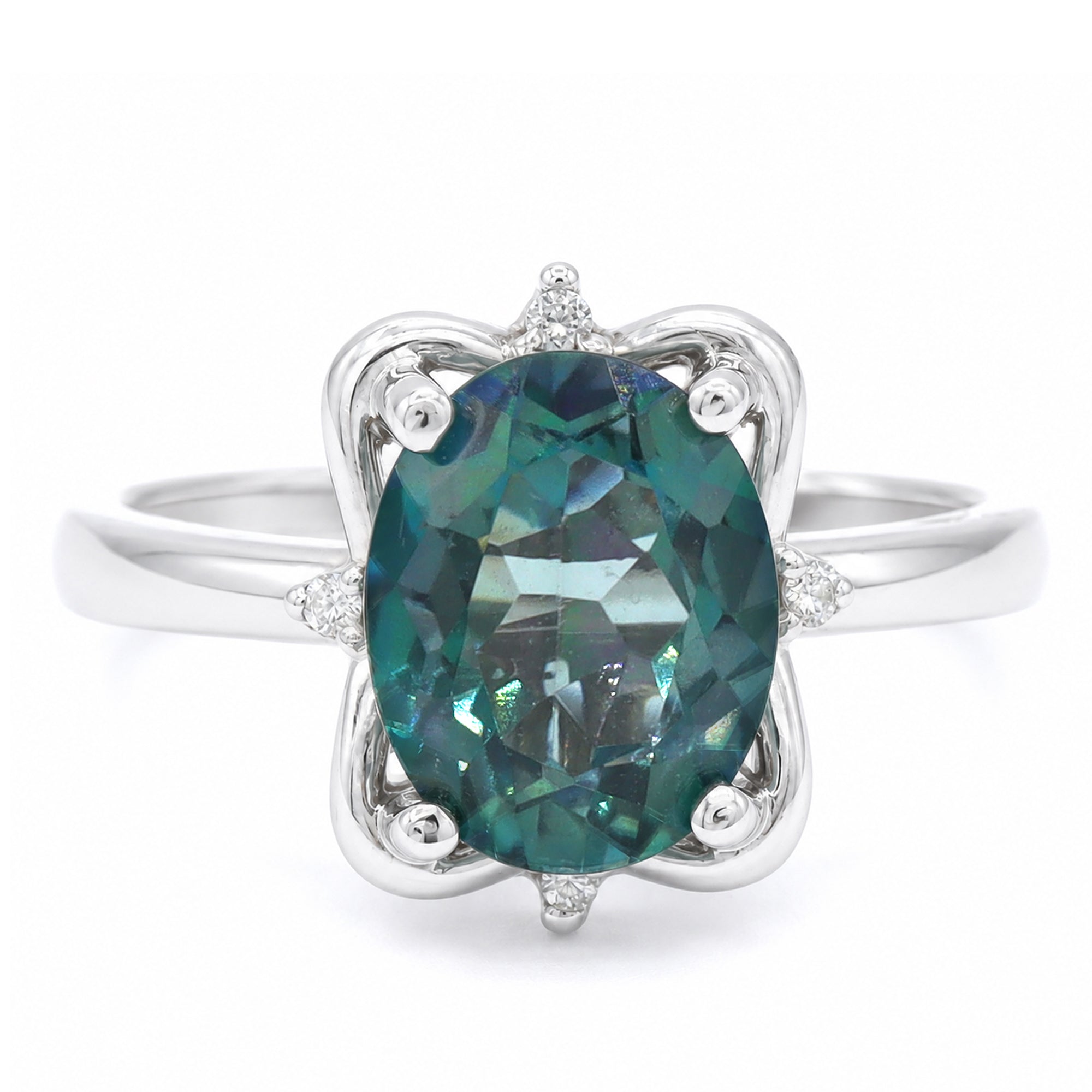 Michael's Classics Teal Topaz Ring
