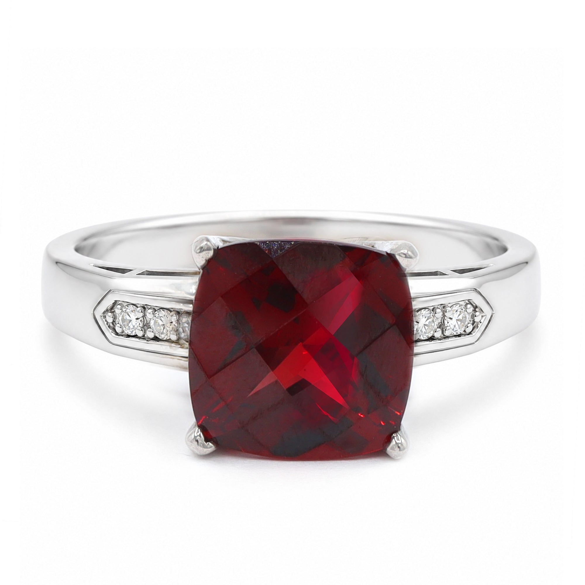 Michael's Classics Garnet Ring