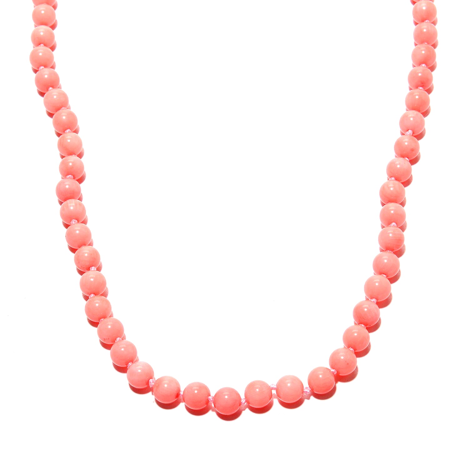 Gems en Vogue Choice of Coral Bead Toggle Necklace