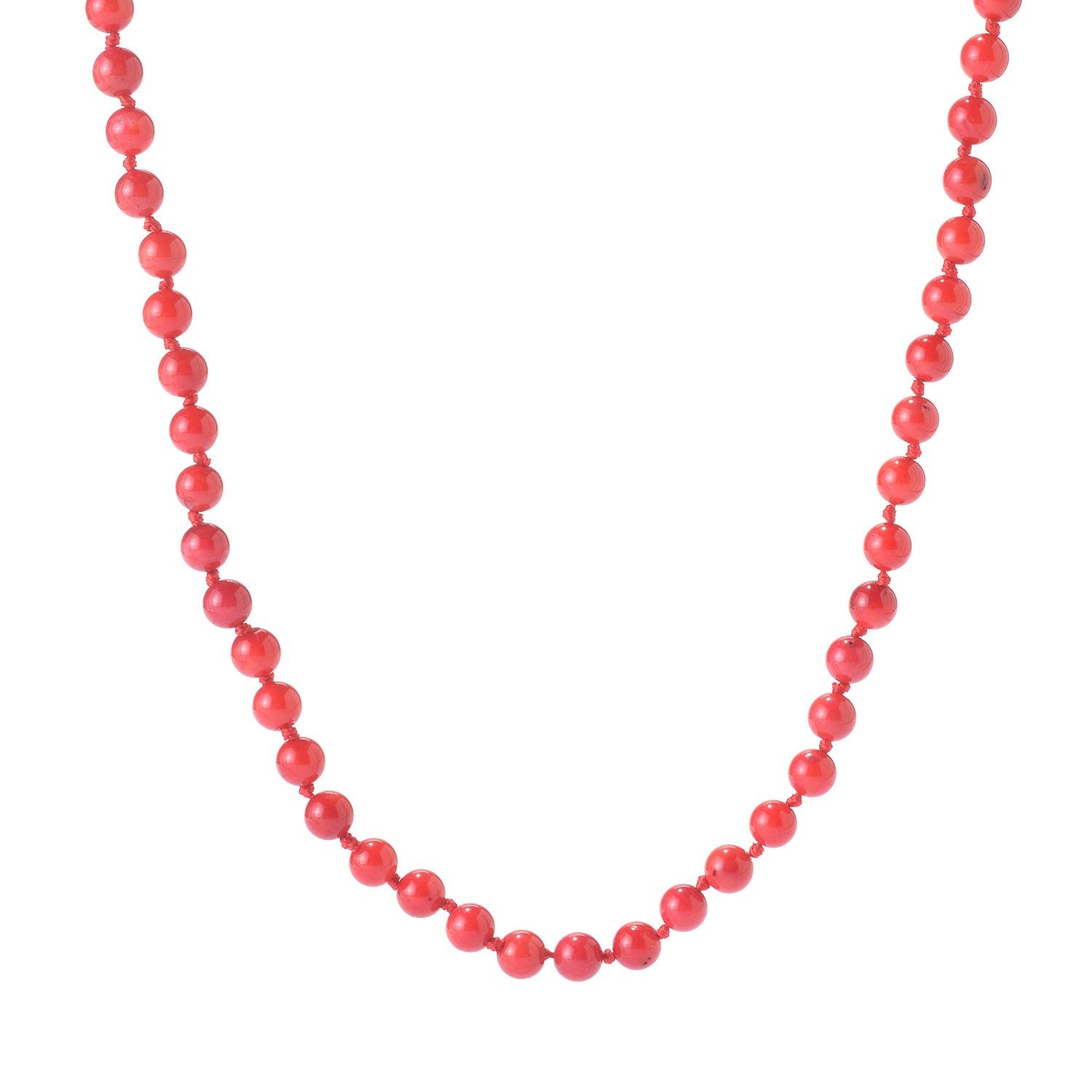 Gems en Vogue Choice of Coral Bead Toggle Necklace