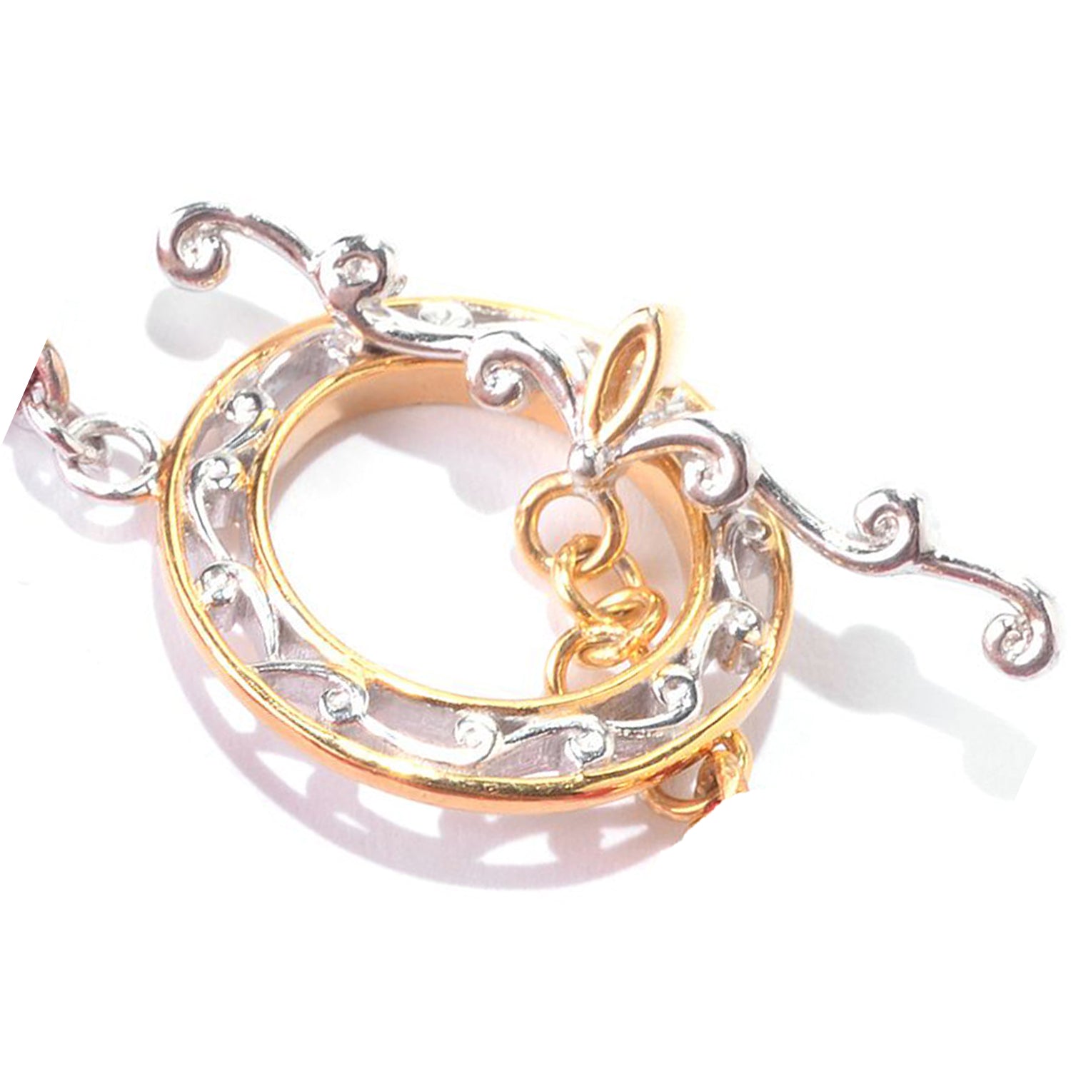 Gems en Vogue Choice of Coral Bead Toggle Necklace