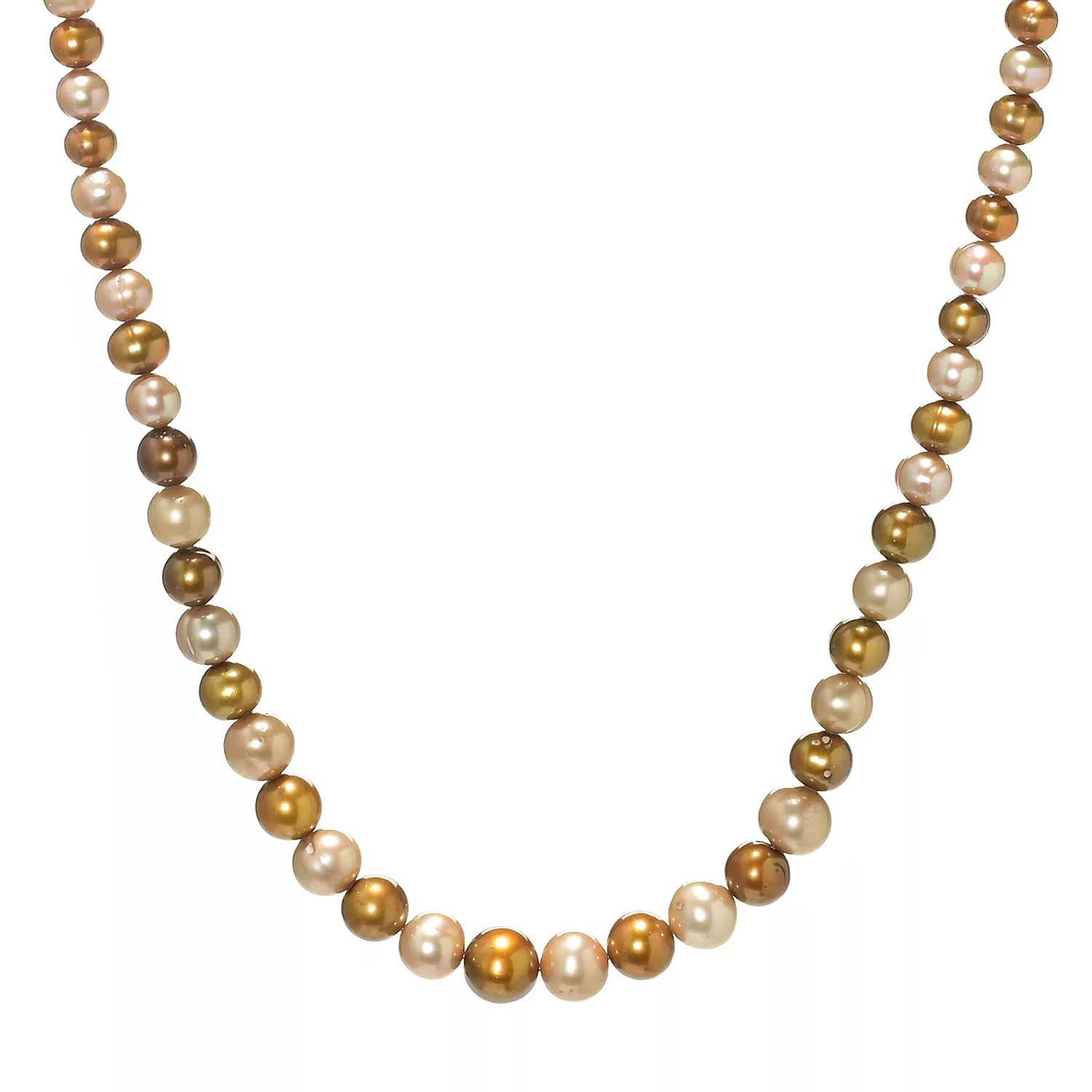 Gems en Vogue Choice of Color 8mm Cultured Pearl Necklace