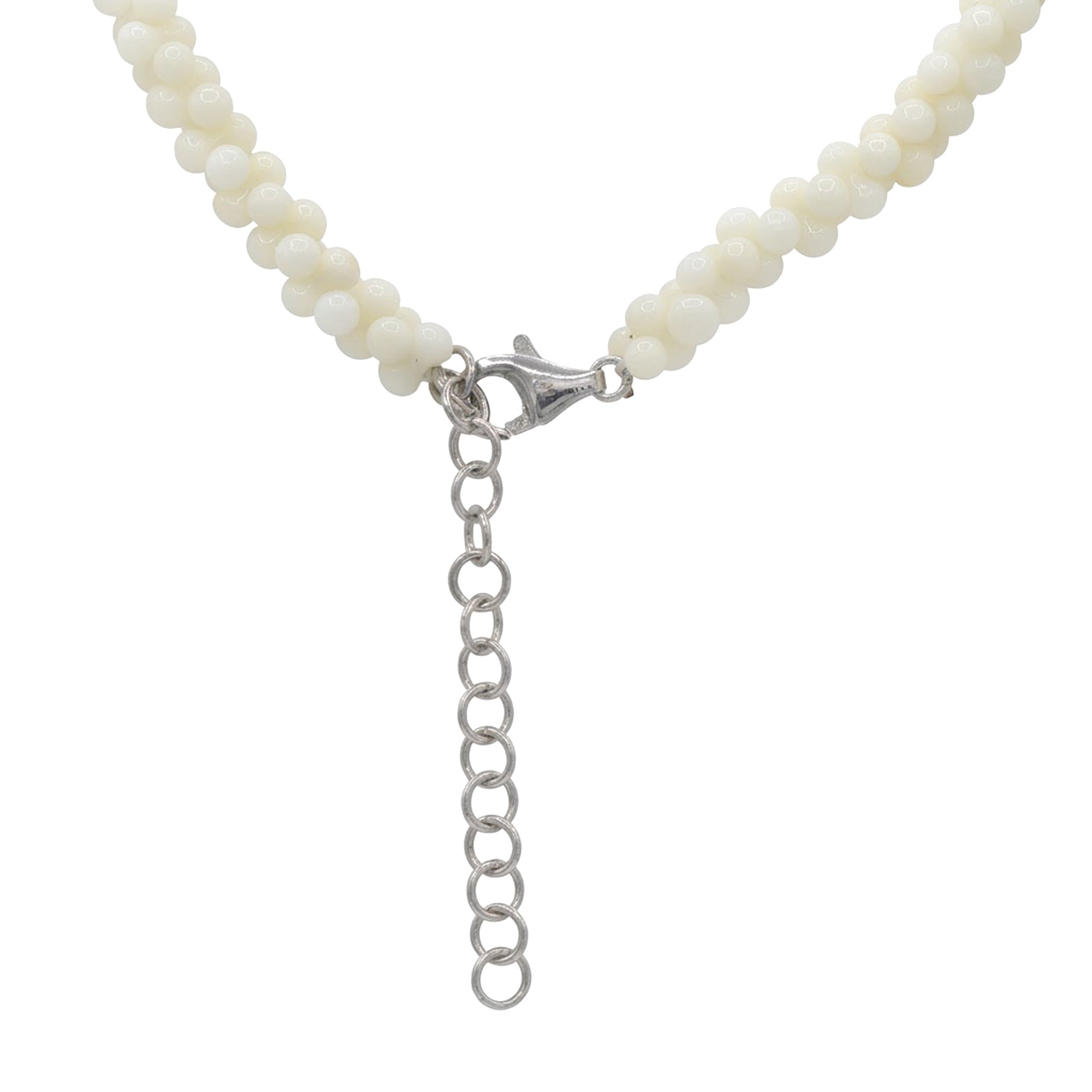 Collier bolo Gems en Vogue en corail rouge