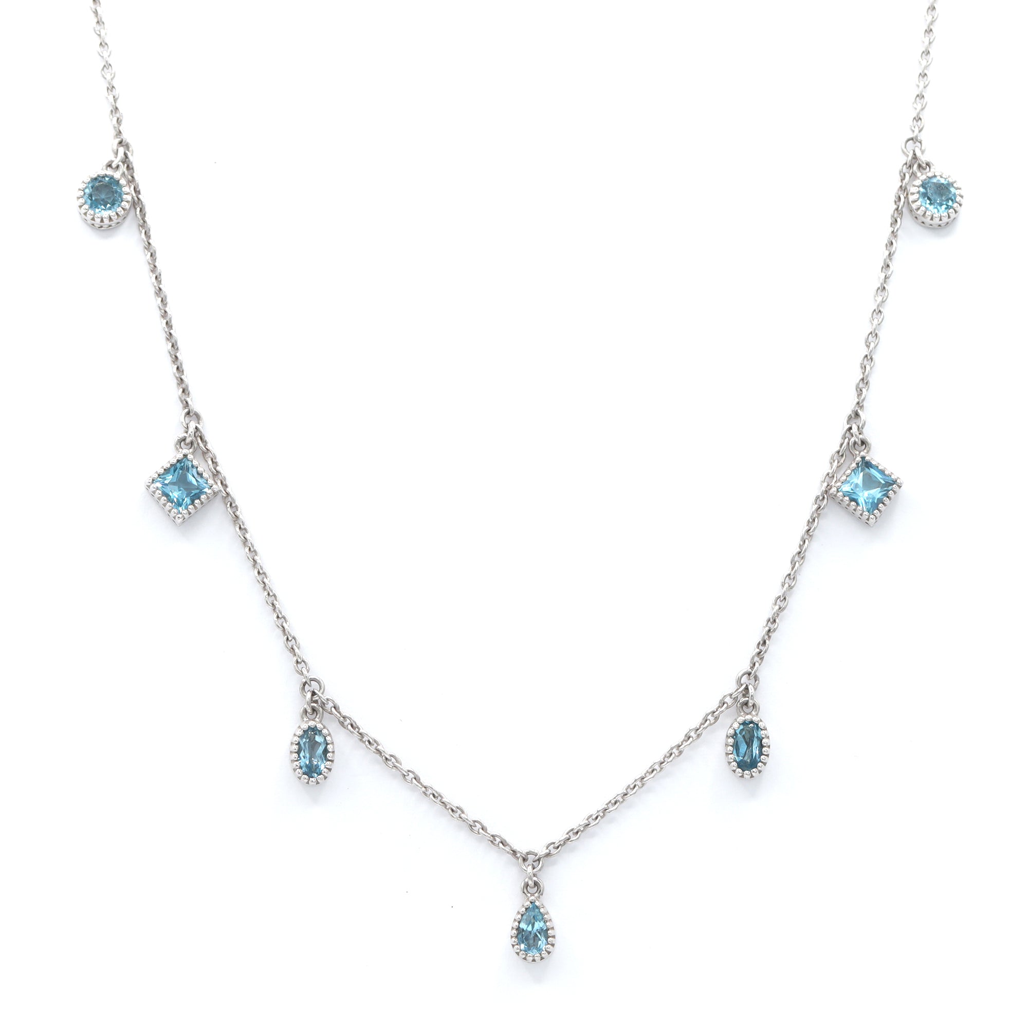 Hall of Jewels Collier Multi-Forme Améthyste Africaine 1,74 carats