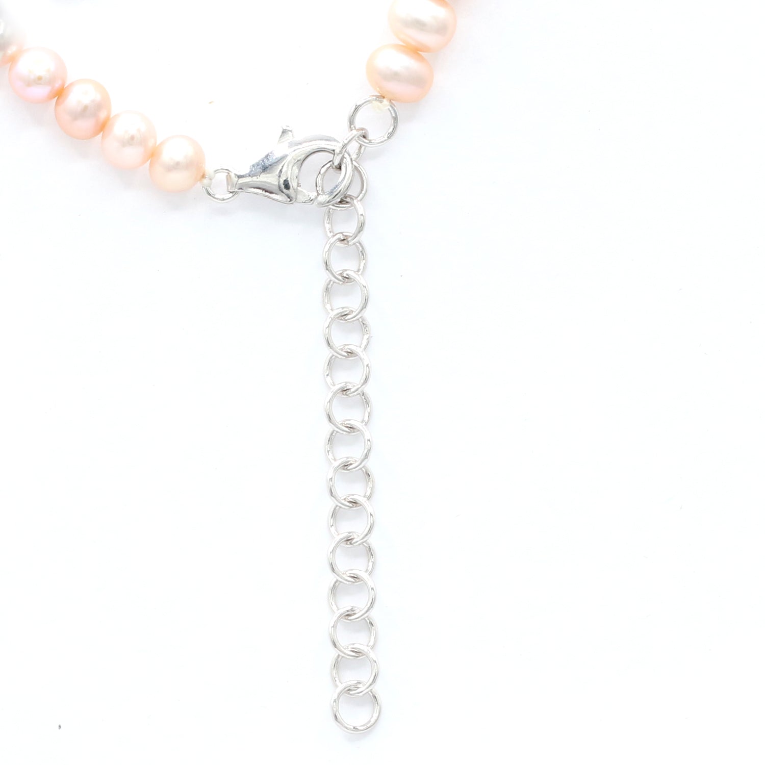 Gems en Vogue 4-5mm Pink Pearl Necklace