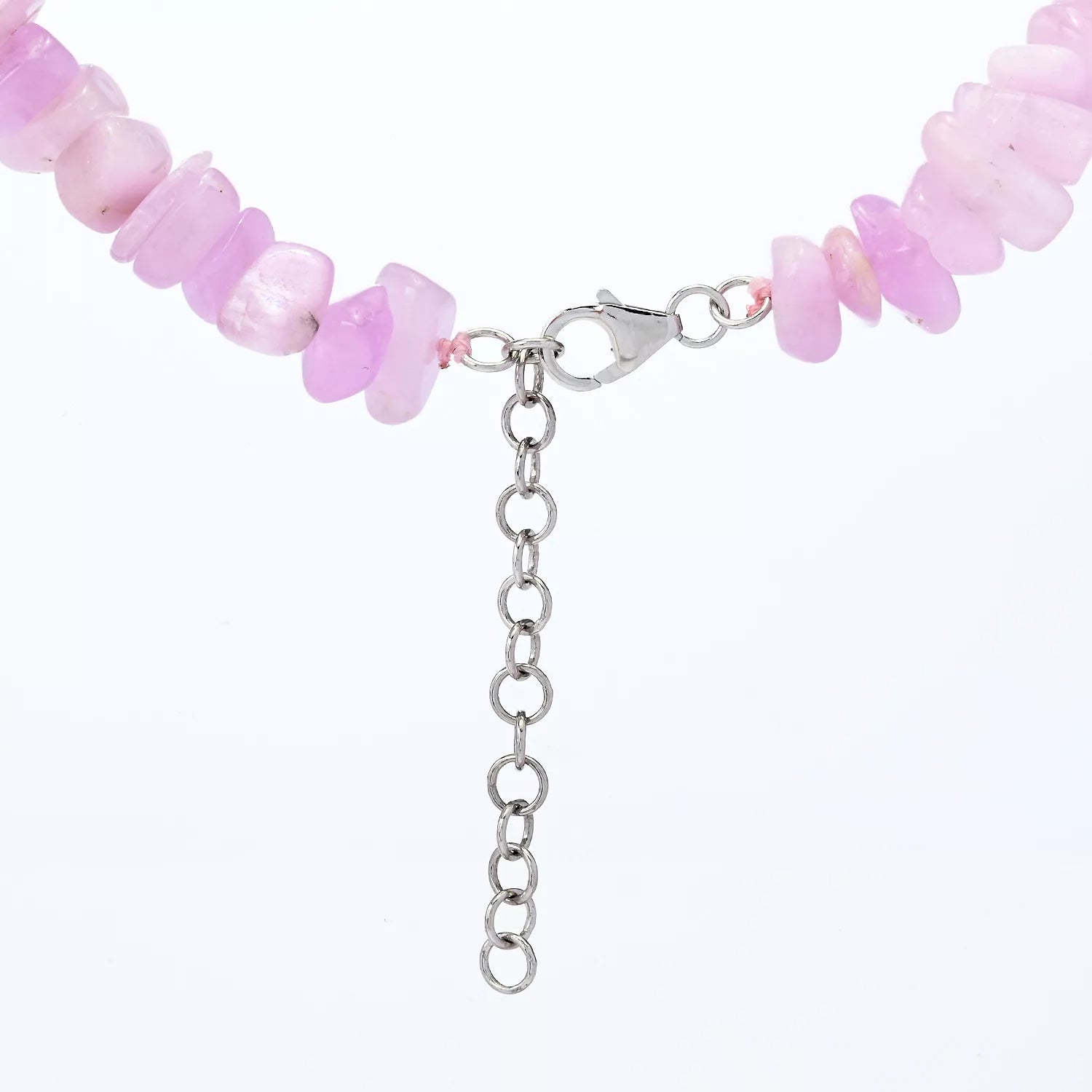 Gems en Vogue Kunzite Bead Necklace
