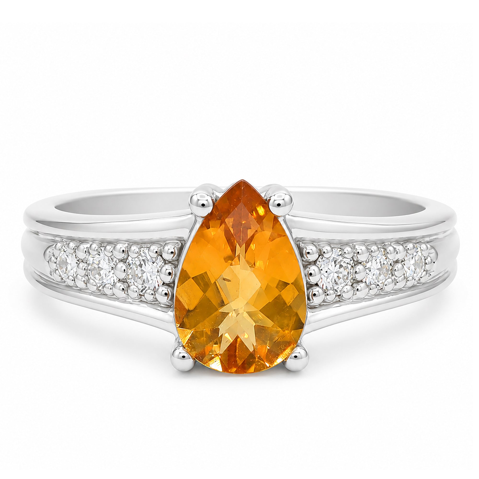 Michael's Classics Citrine Ring