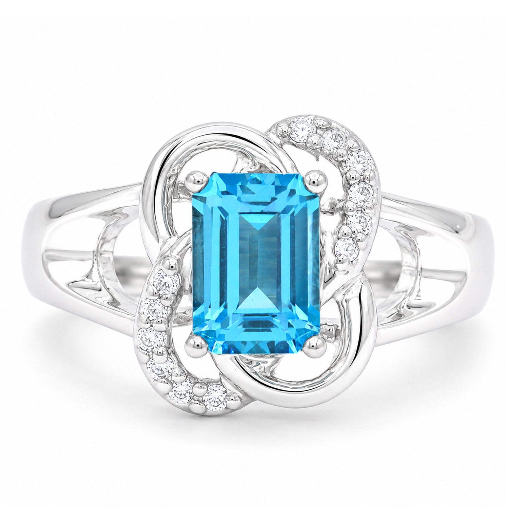 Michael's Classics Blue Topaz Ring