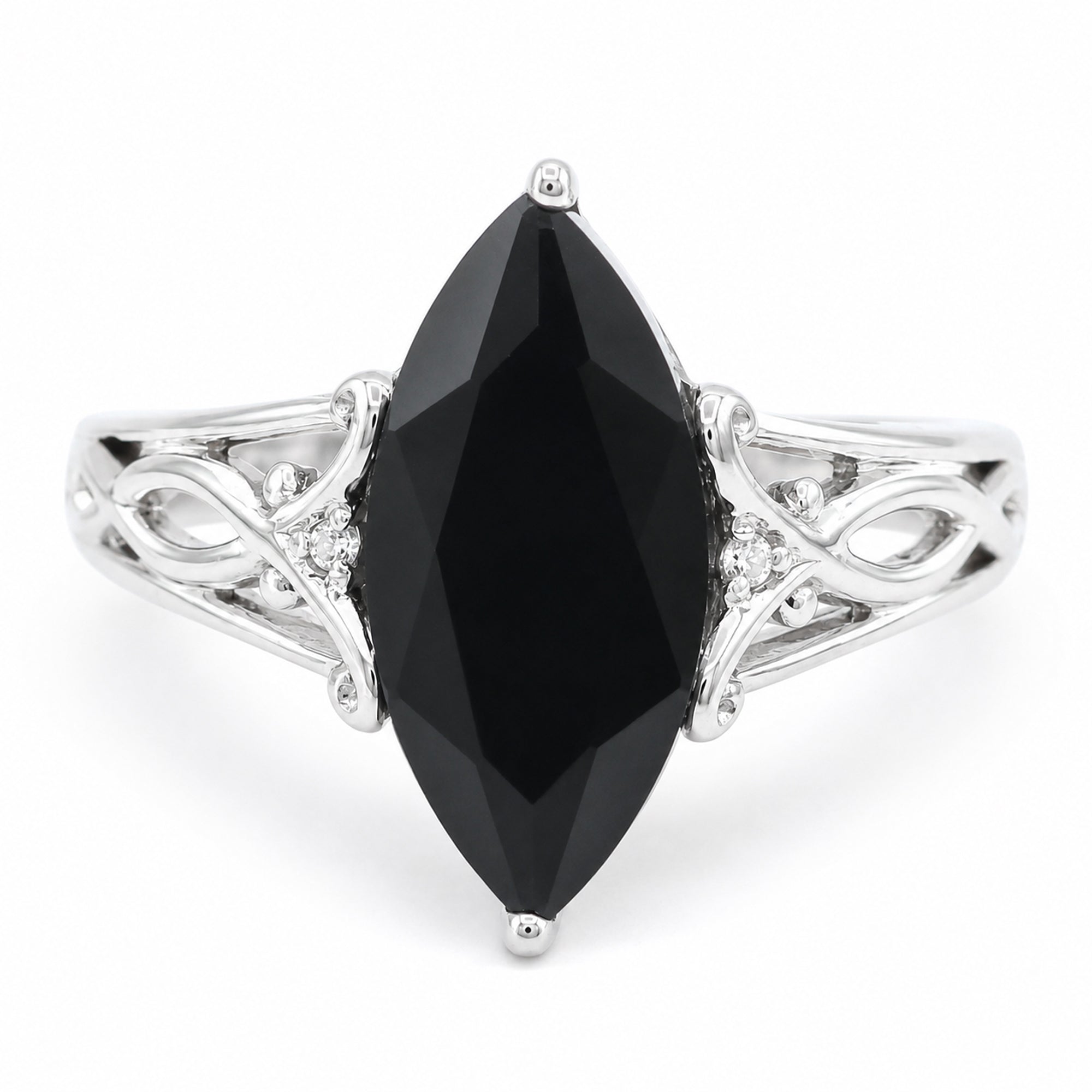 Michael's Classics Black Onyx Ring