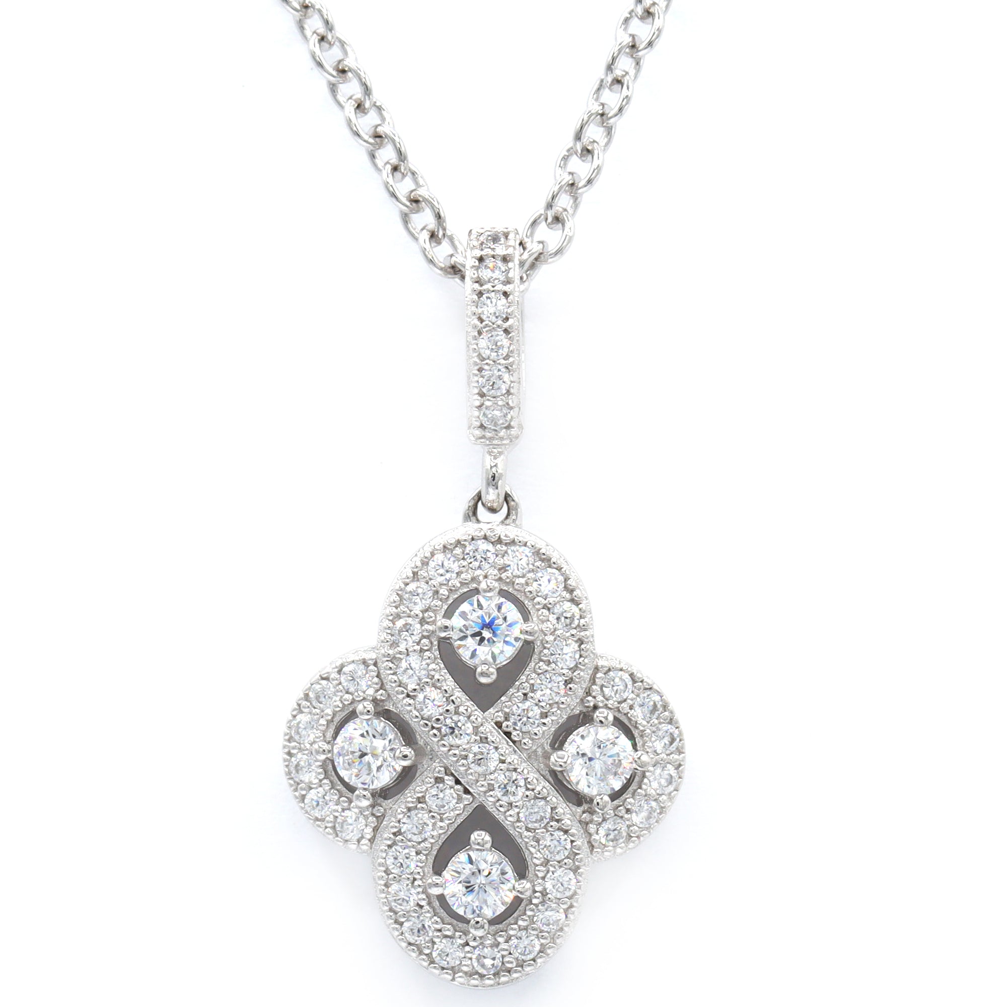 Signity Sterling Silver Cubic Zirconia Pendant CHAIN NOT INCLUDED