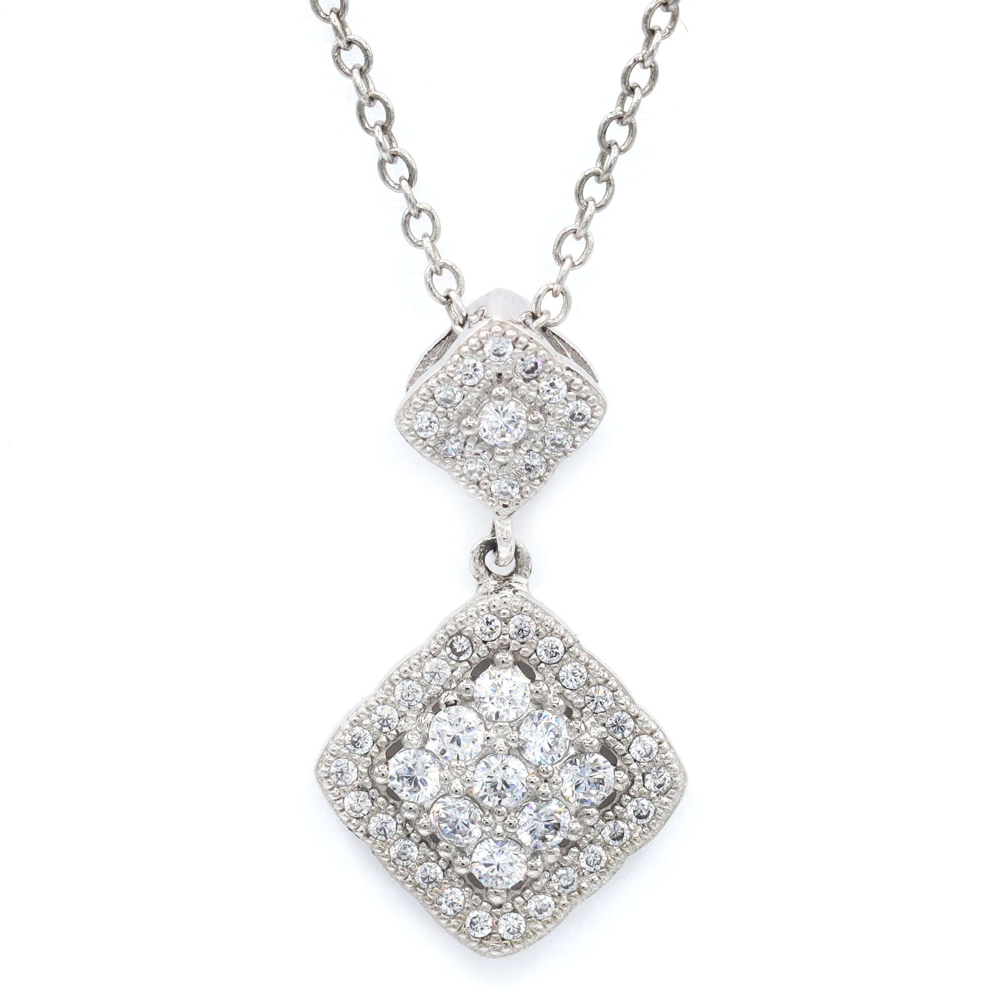 Signity Sterling Silver Cubic Zirconia Pendant CHAIN NOT INCLUDED