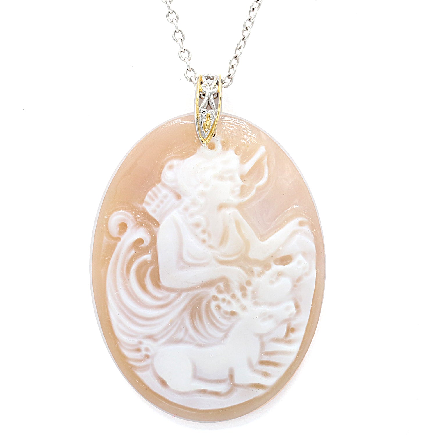 Gems en Vogue Goddess Cameo Pendant