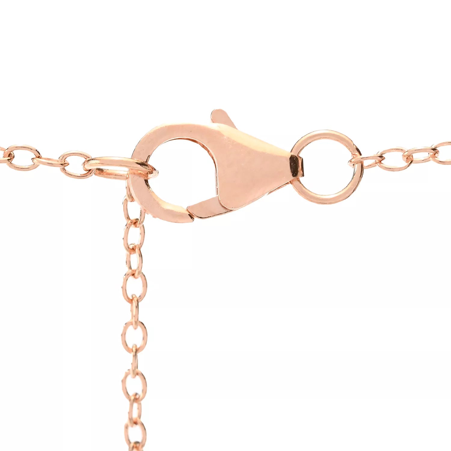 Gems en Vogue 1.36ctw Pink Sapphire & White Zircon Pendant