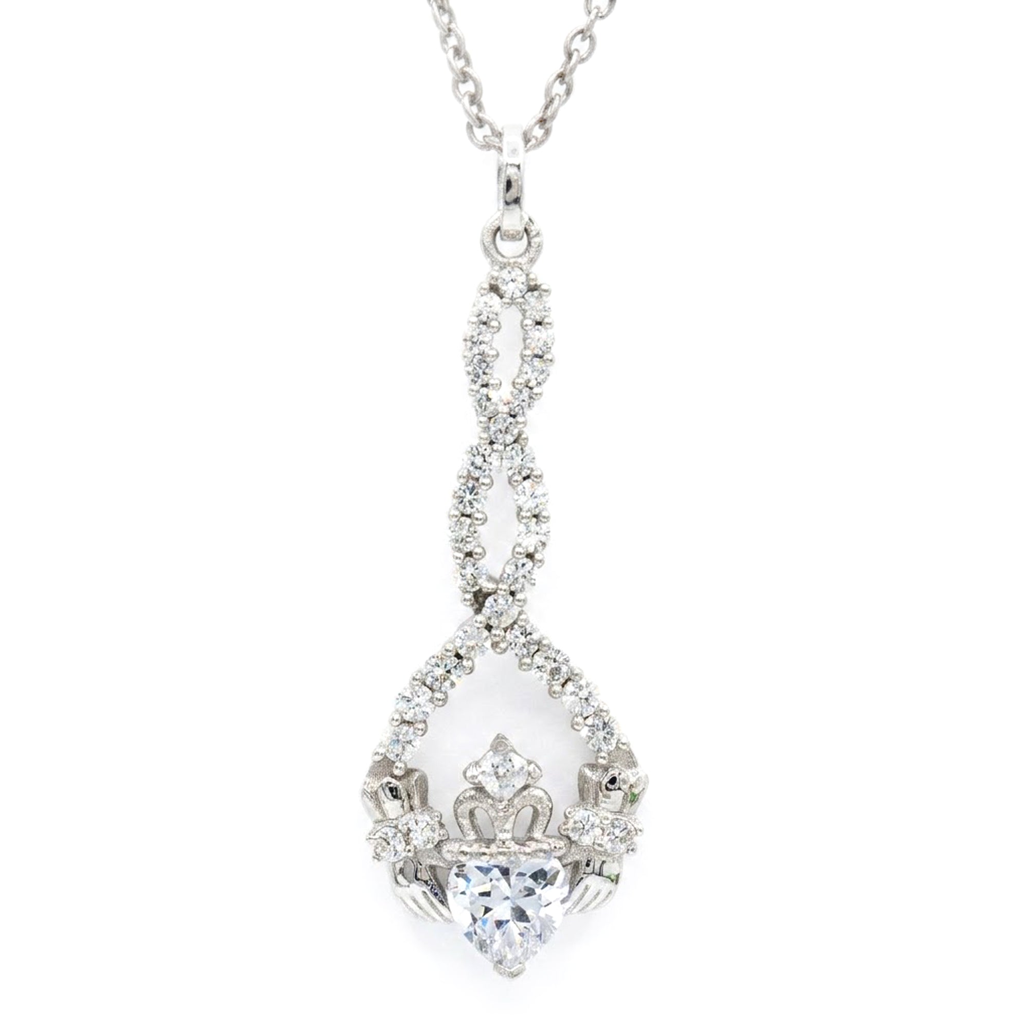 Signity Sterling Silver Cubic Zirconia Pendant CHAIN NOT INCLUDED