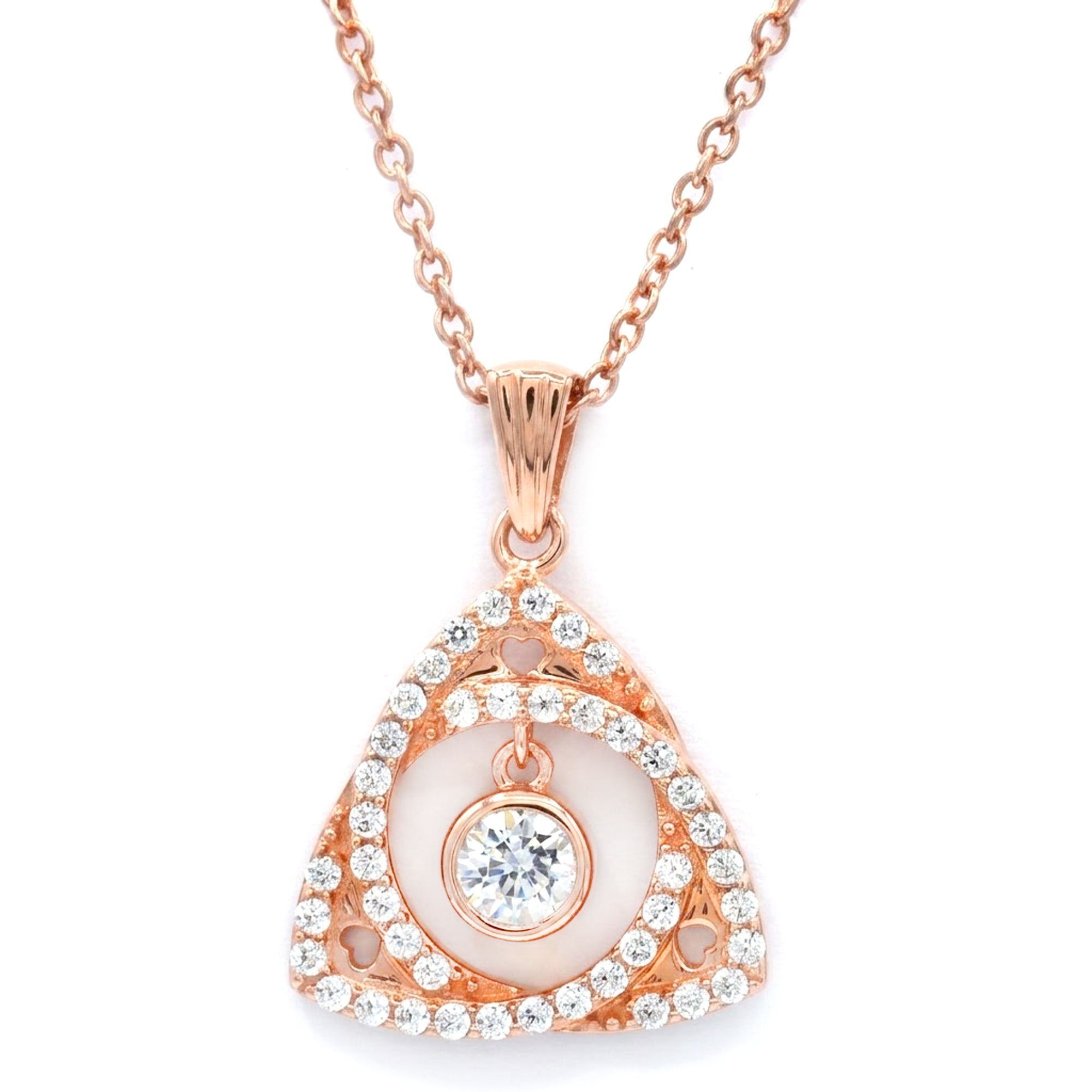 Signity Sterling Silver Cubic Zirconia Pendant CHAIN NOT INCLUDED