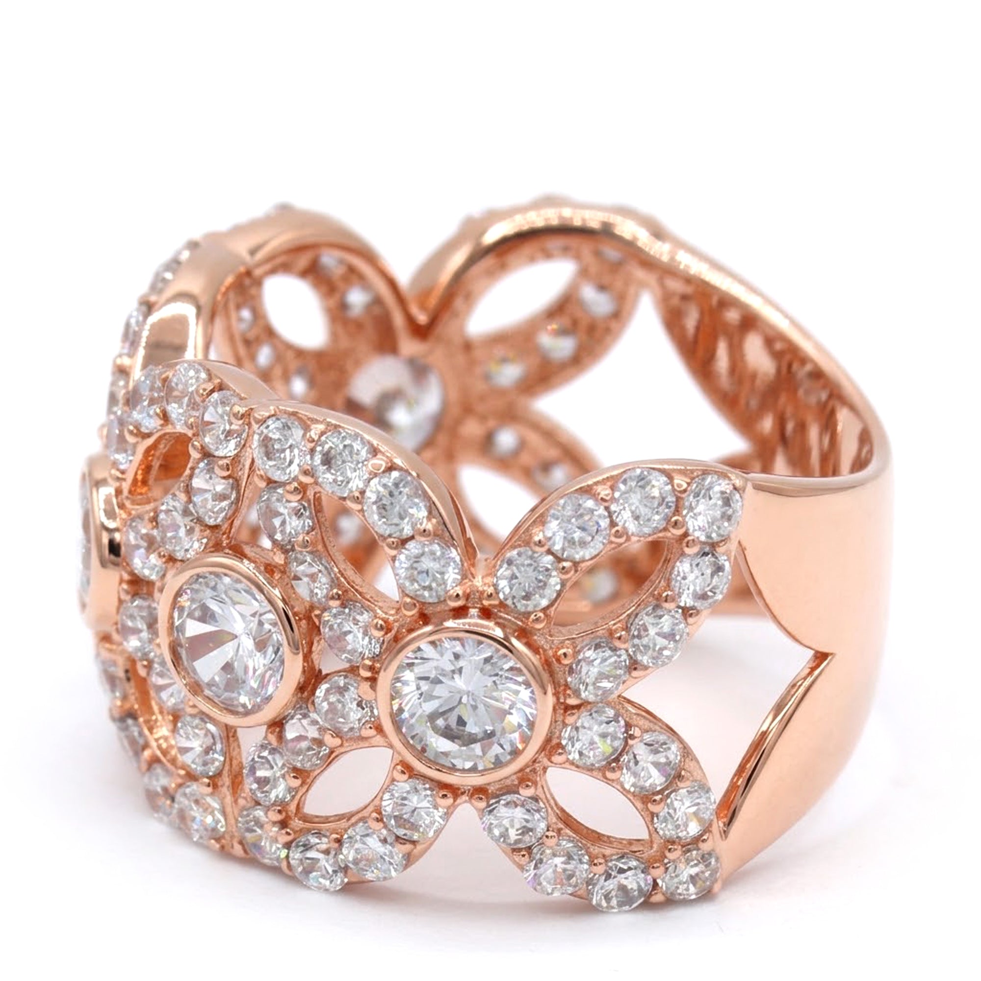 Signity Sterling Silver Cubic Zirconia Ring CANNOT BE RESIZED