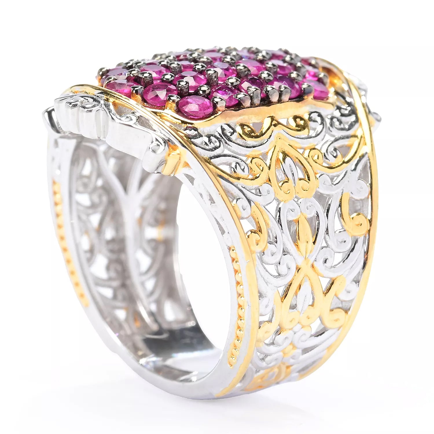 Gems en Vogue 1.59ctw Tanzanian Ruby Ring