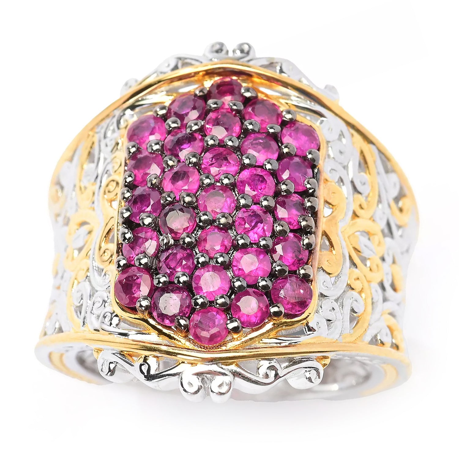Gems en Vogue 1.59ctw Tanzanian Ruby Ring