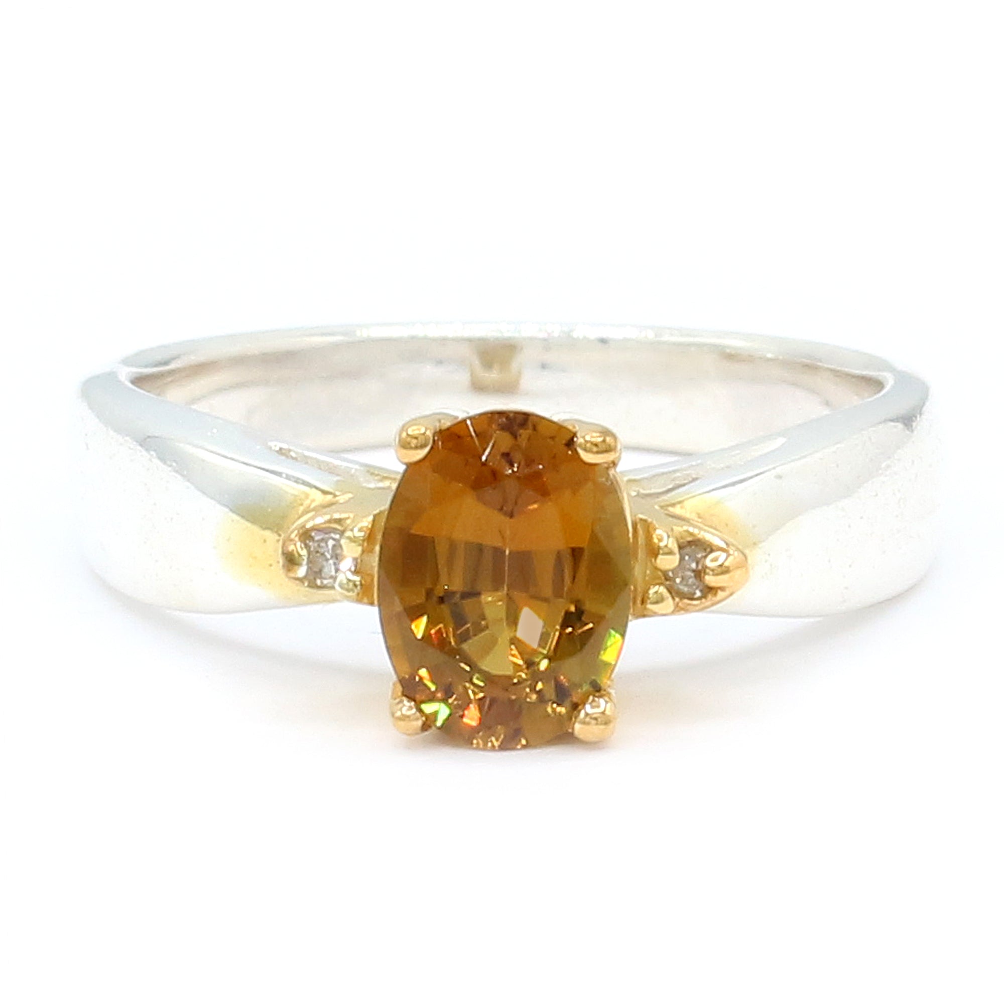 Michael's Originals One-of-a-kind 1.38ctw Savannah Tourmaline & Diamond Ring