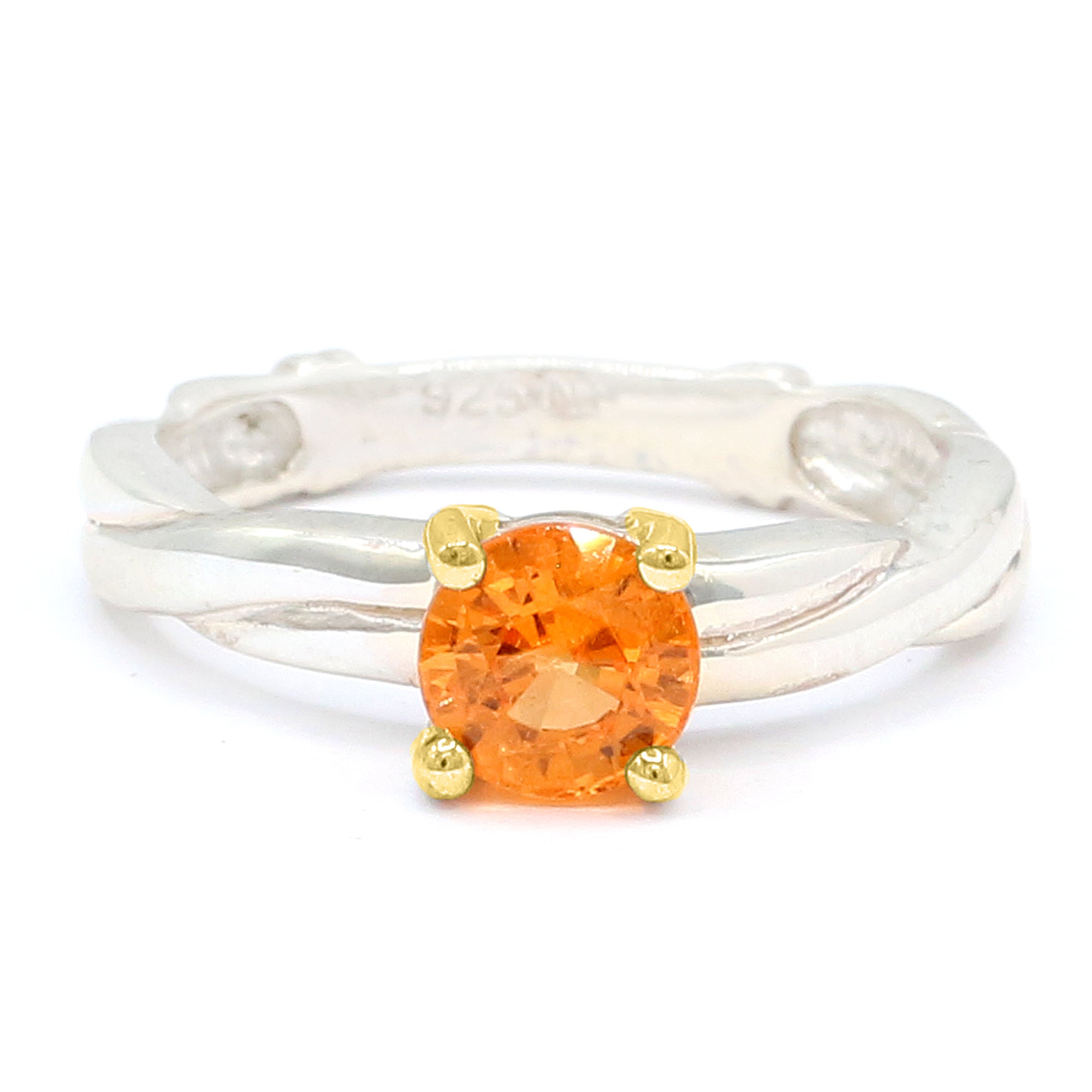 Michael's Originals Choice of Band 1.35ctw Spessartite Garnet Ring