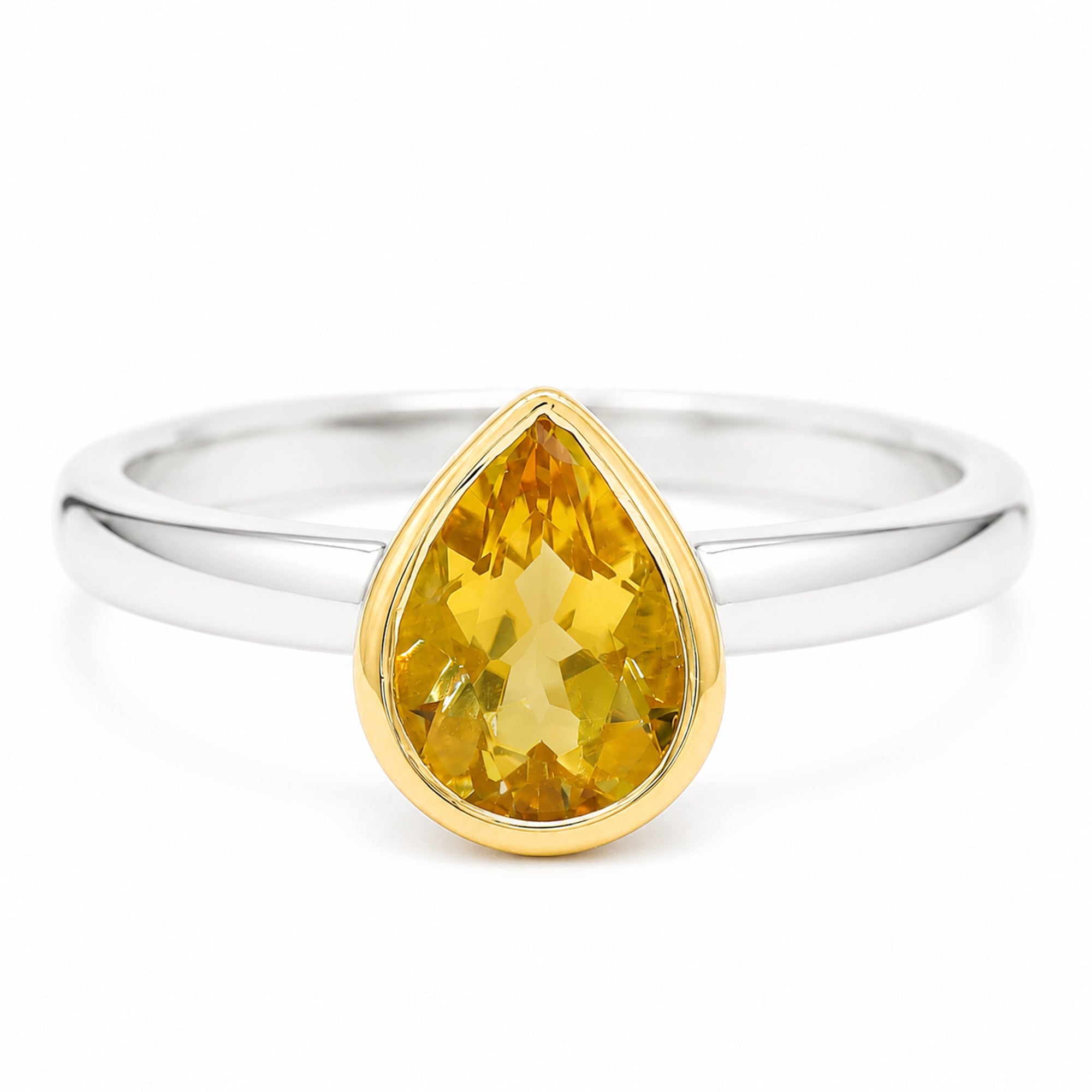 Michael's Originals One-of-a-kind 1.05ctw Yellow Beryl Ring