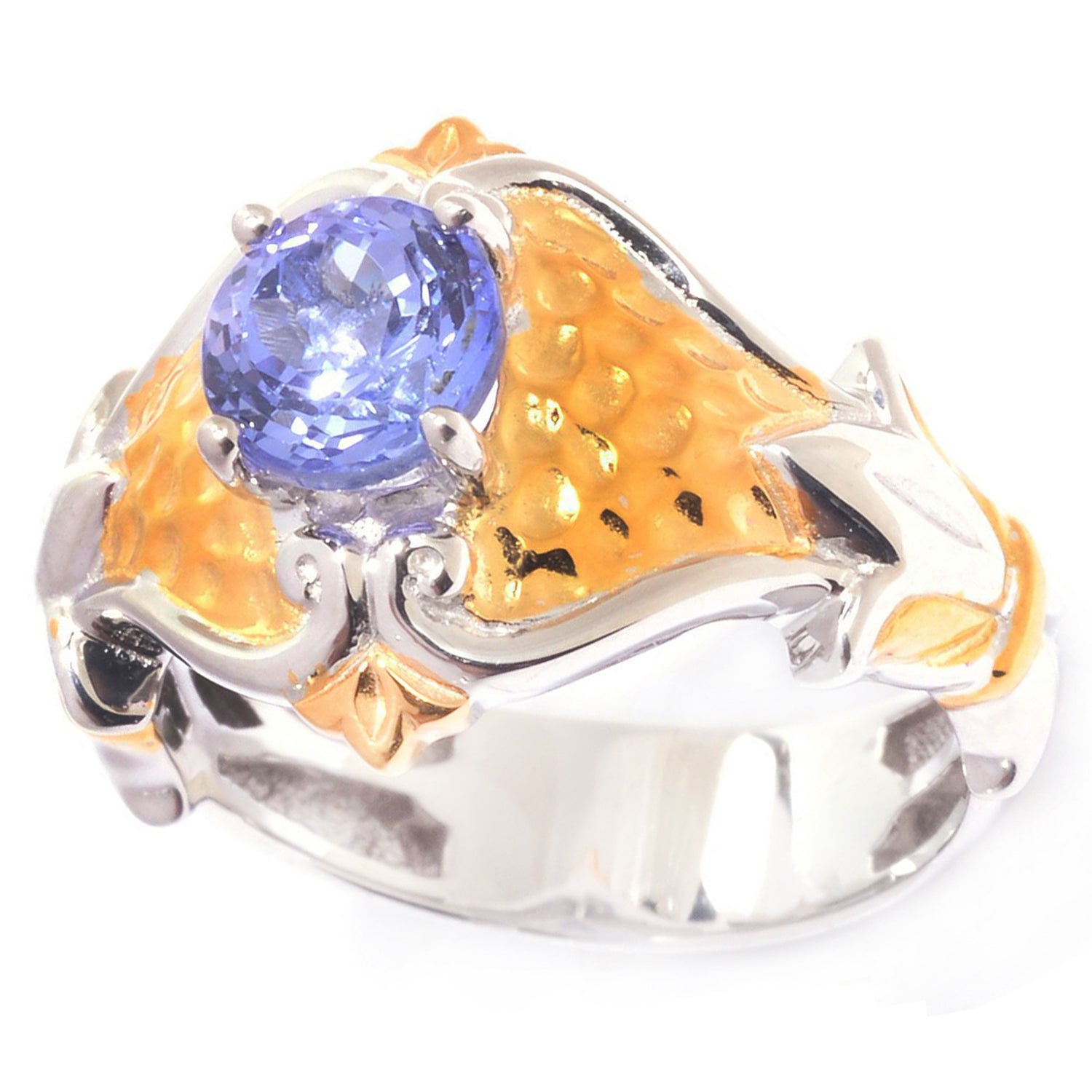 Gems en Vogue 0.81ctw Tanzanite Solitaire Ring