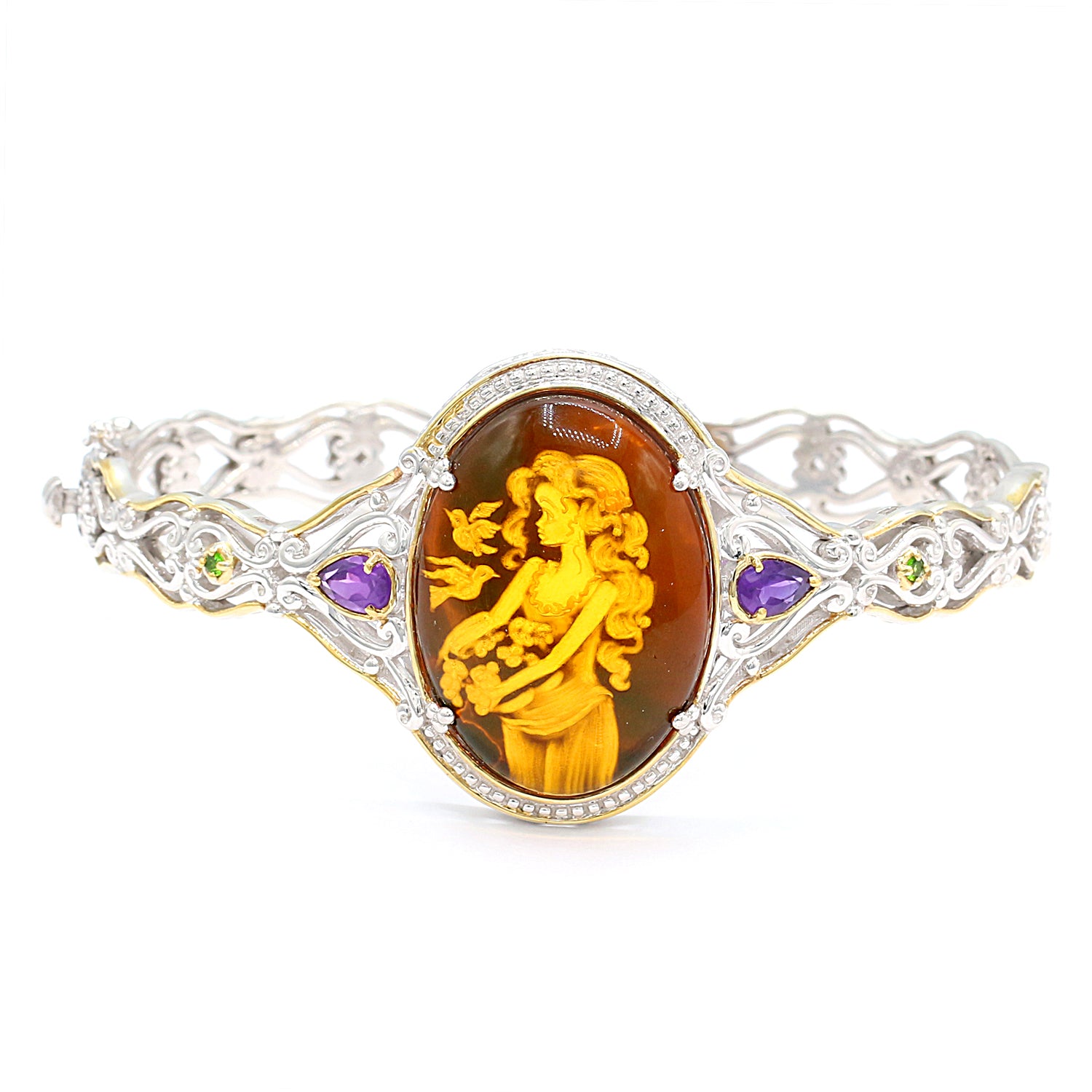 Amber bangle shops bracelet