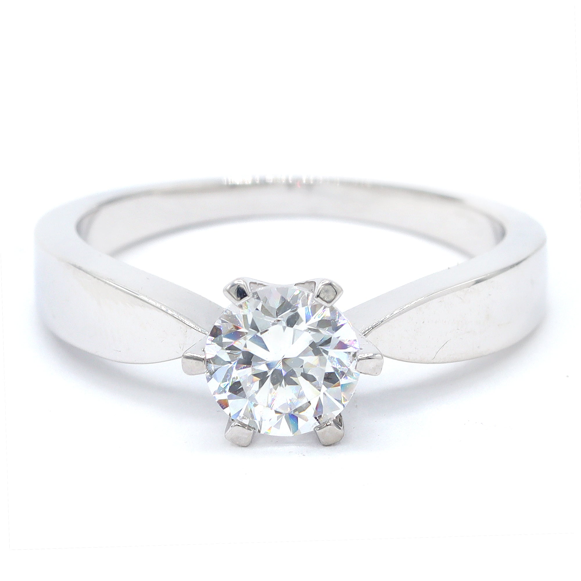 Signity Sterling Silver Cubic Zirconia Ring CANNOT BE RESIZED