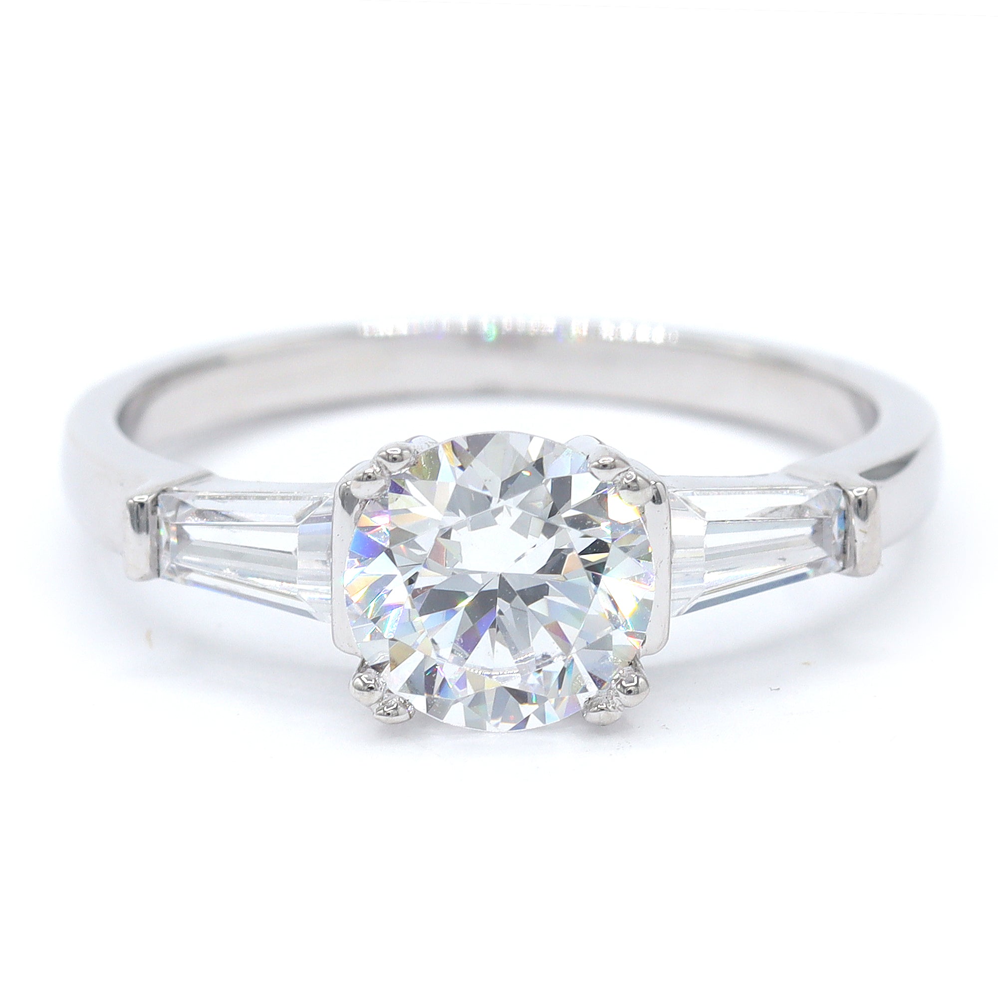 Signity Sterling Silver Cubic Zirconia Ring CANNOT BE RESIZED