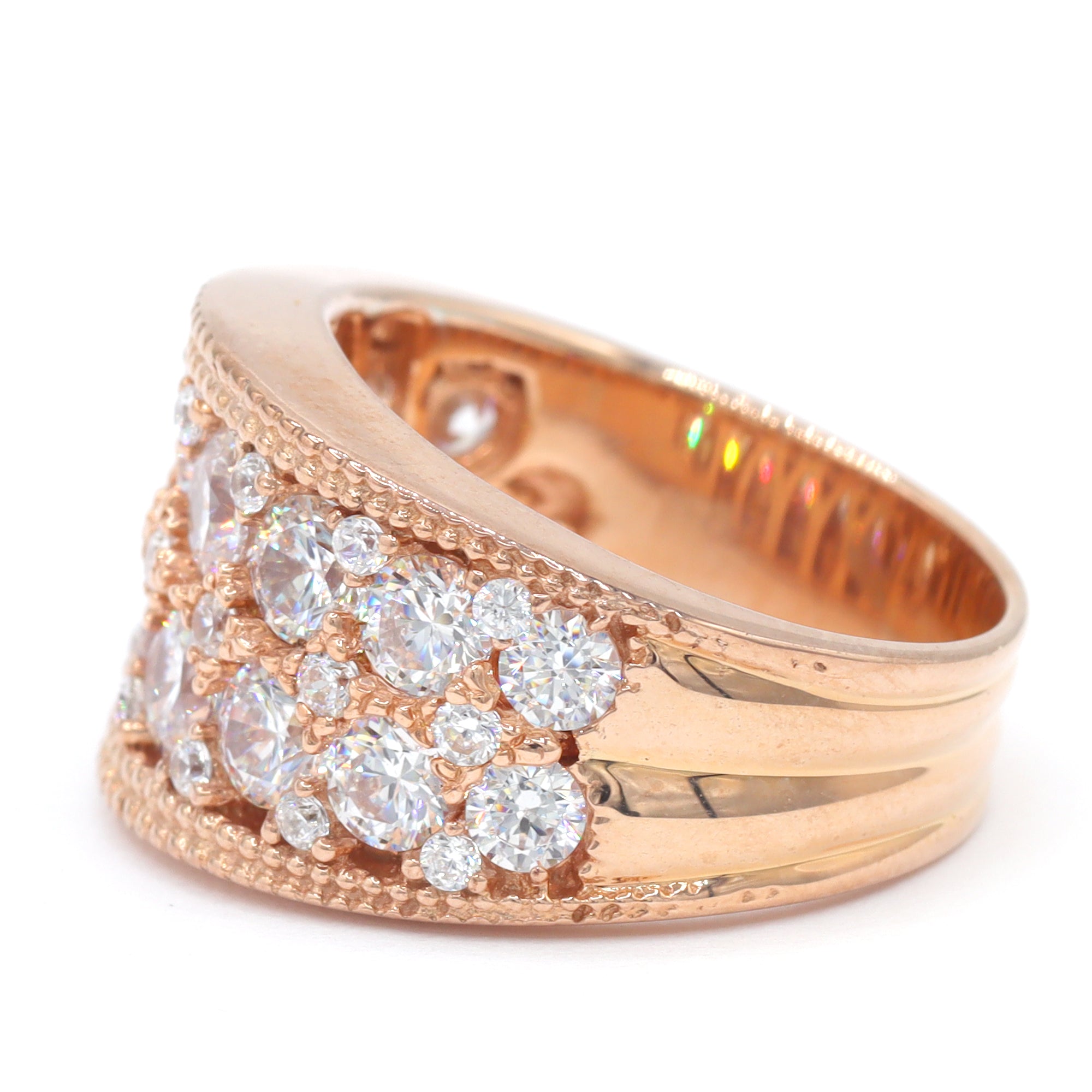 Signity Sterling Silver Cubic Zirconia Ring CANNOT BE RESIZED