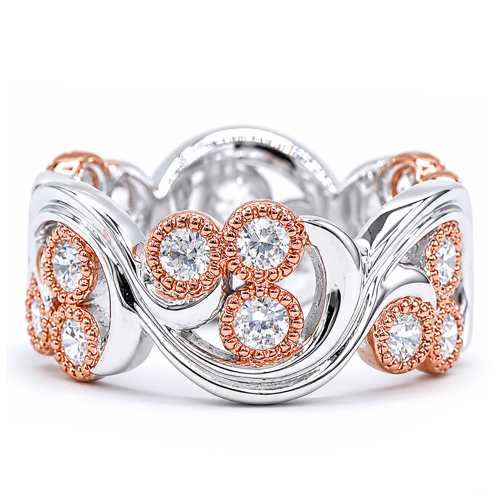 Signity Sterling Silver Cubic Zirconia Ring CANNOT BE RESIZED