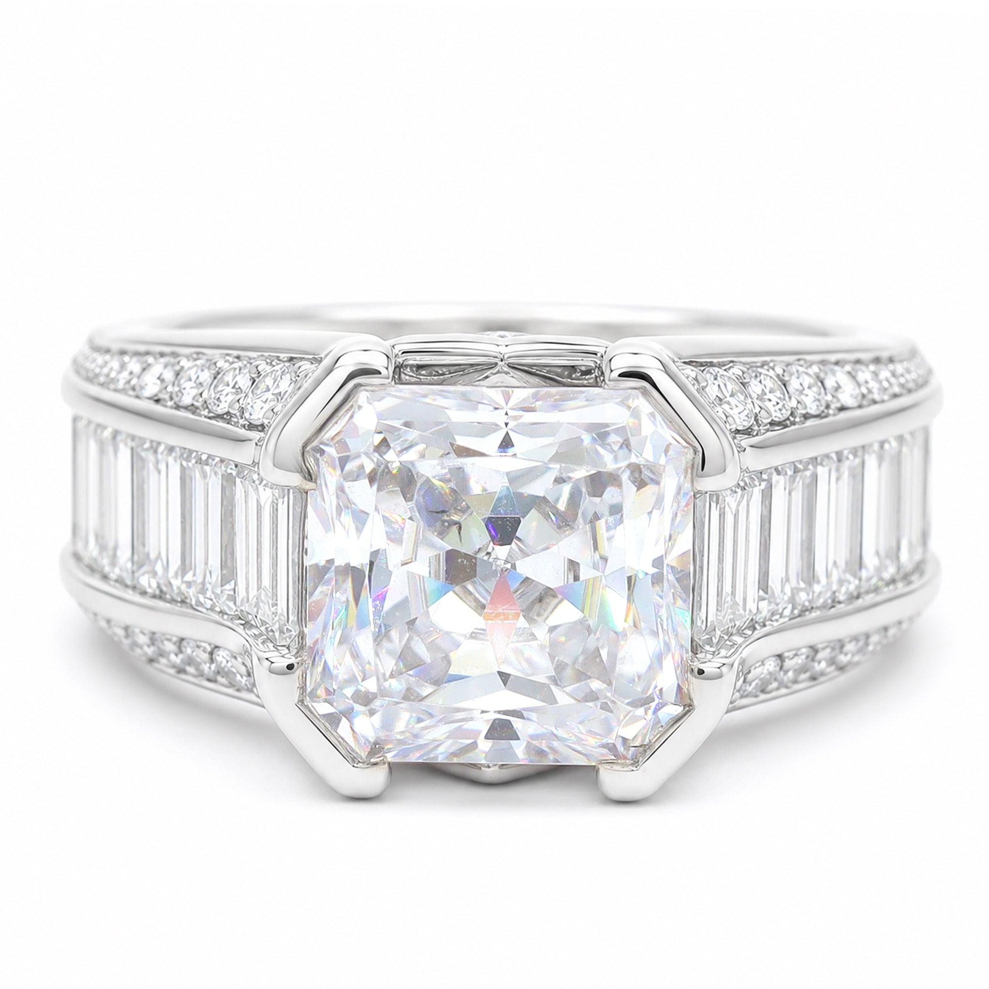 Signity Sterling Silver Cubic Zirconia Ring CANNOT BE RESIZED