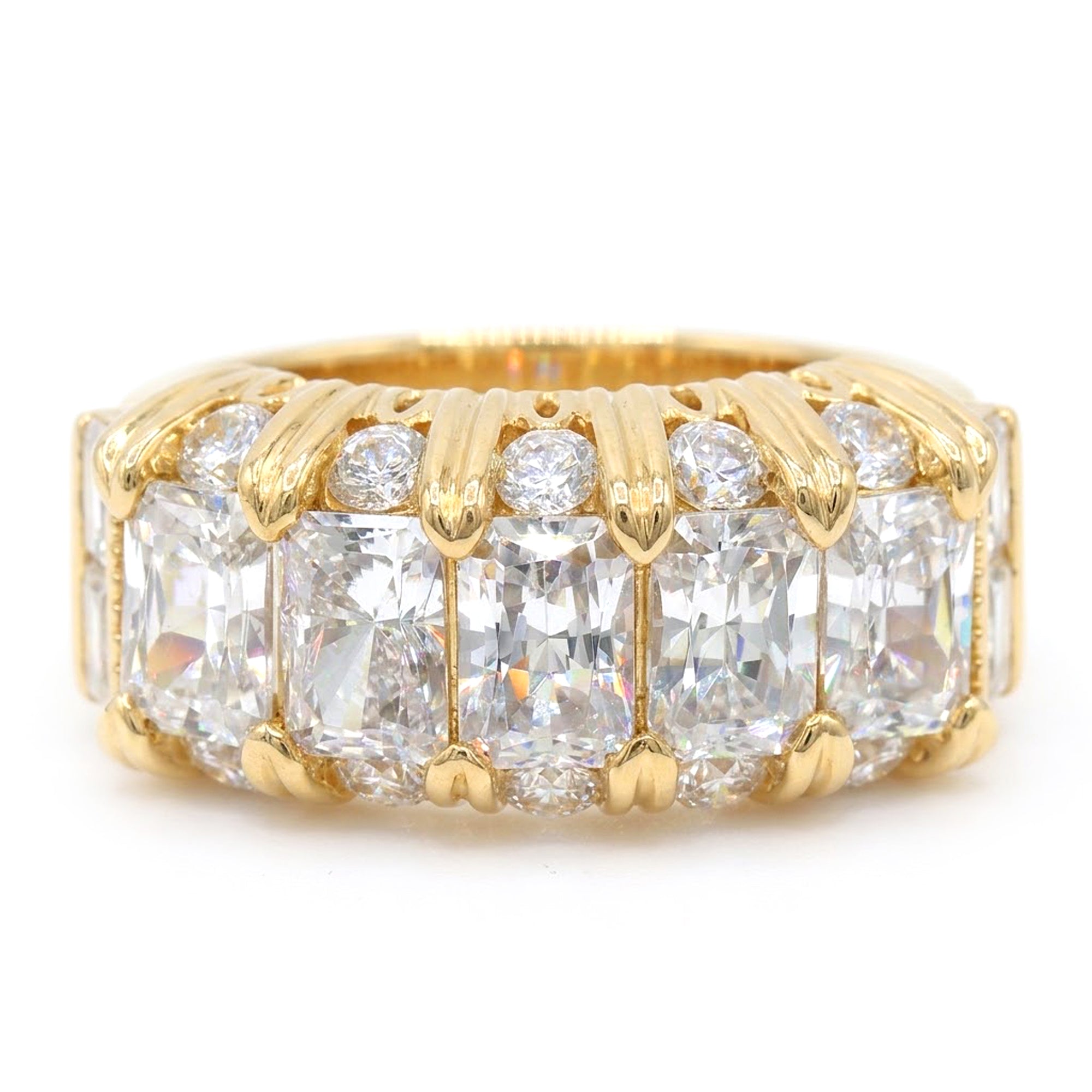Signity Sterling Silver Choice of Color Cubic Zirconia Ring CANNOT BE RESIZED