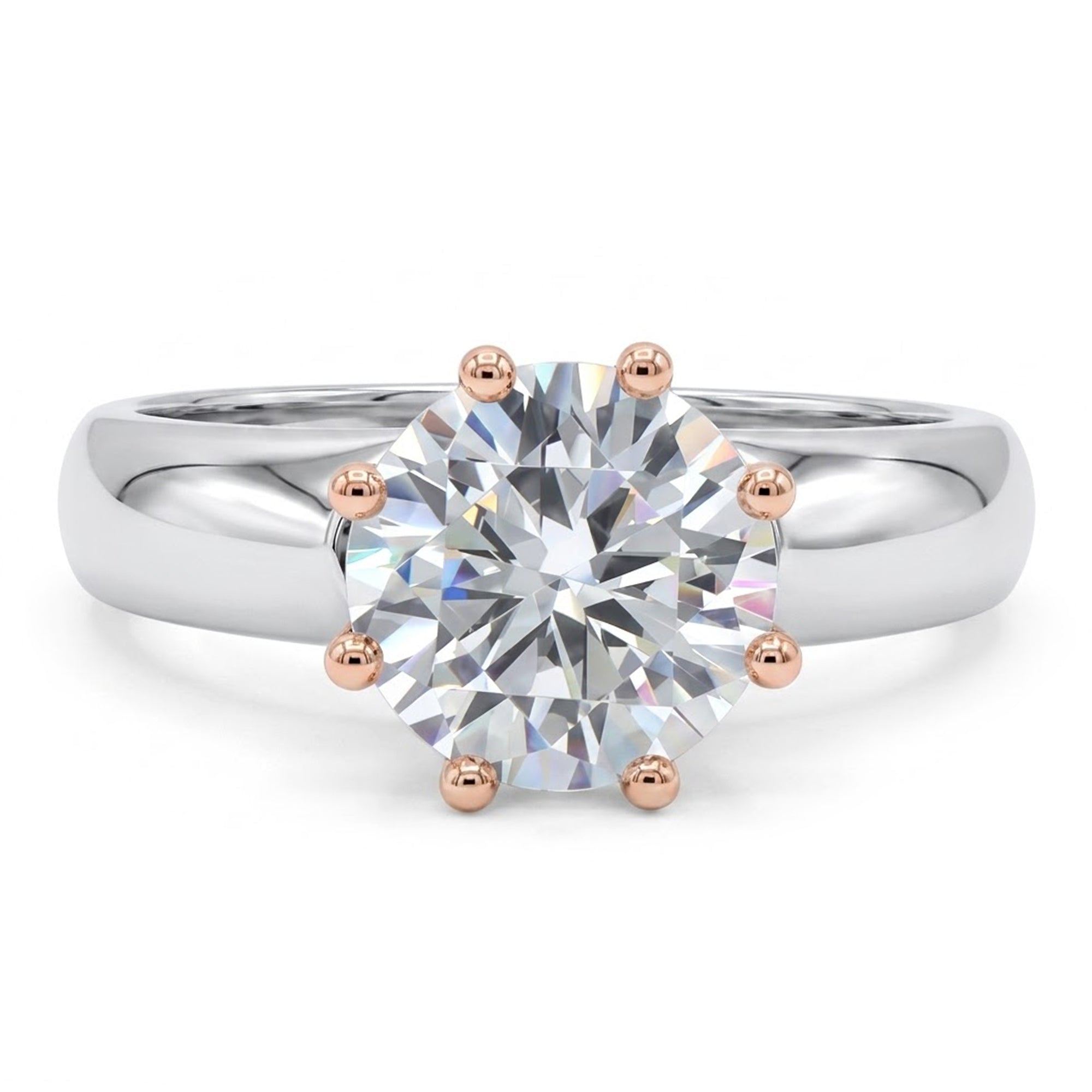 Signity Sterling Silver Cubic Zirconia Ring CANNOT BE RESIZED