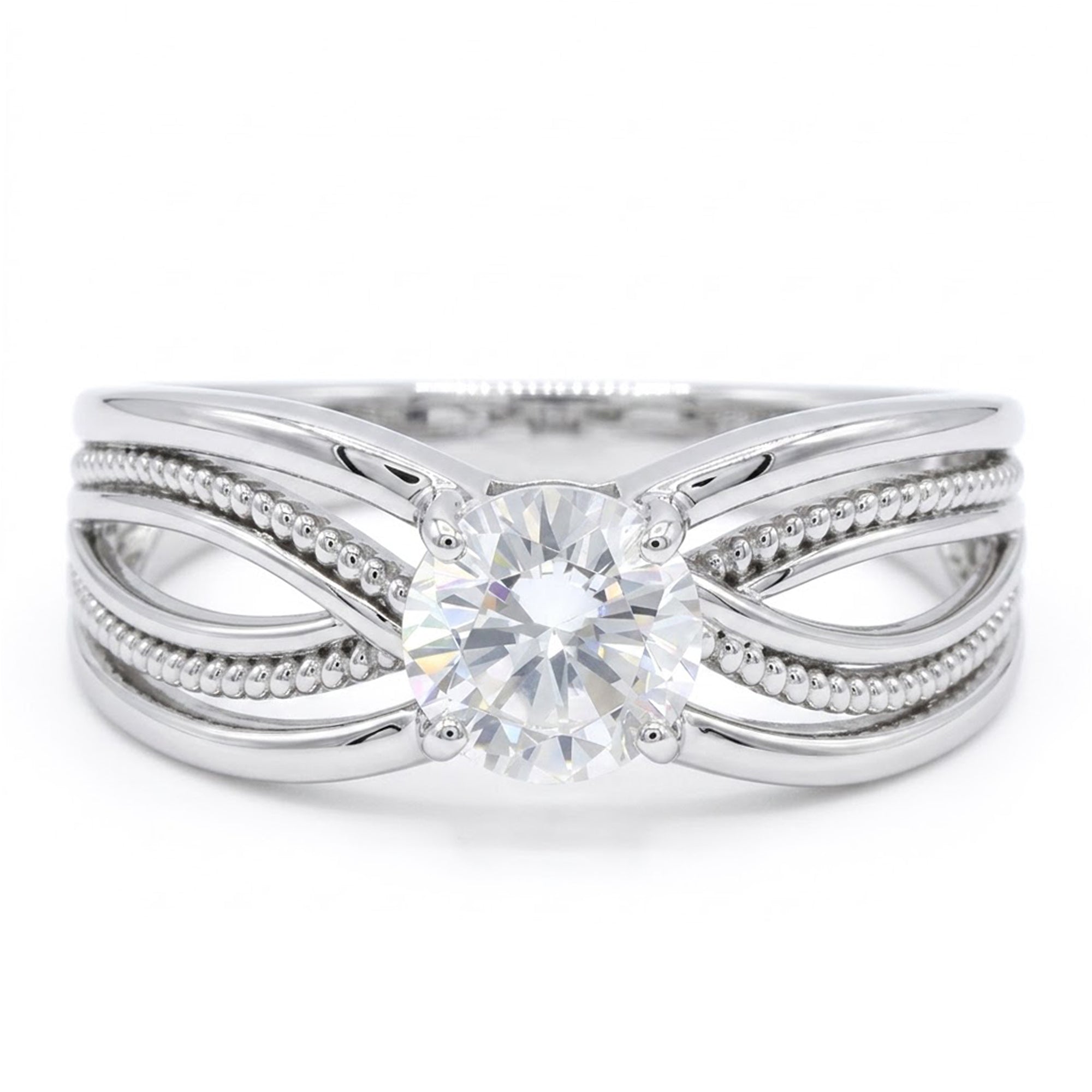 Signity Sterling Silver Cubic Zirconia Ring CANNOT BE RESIZED